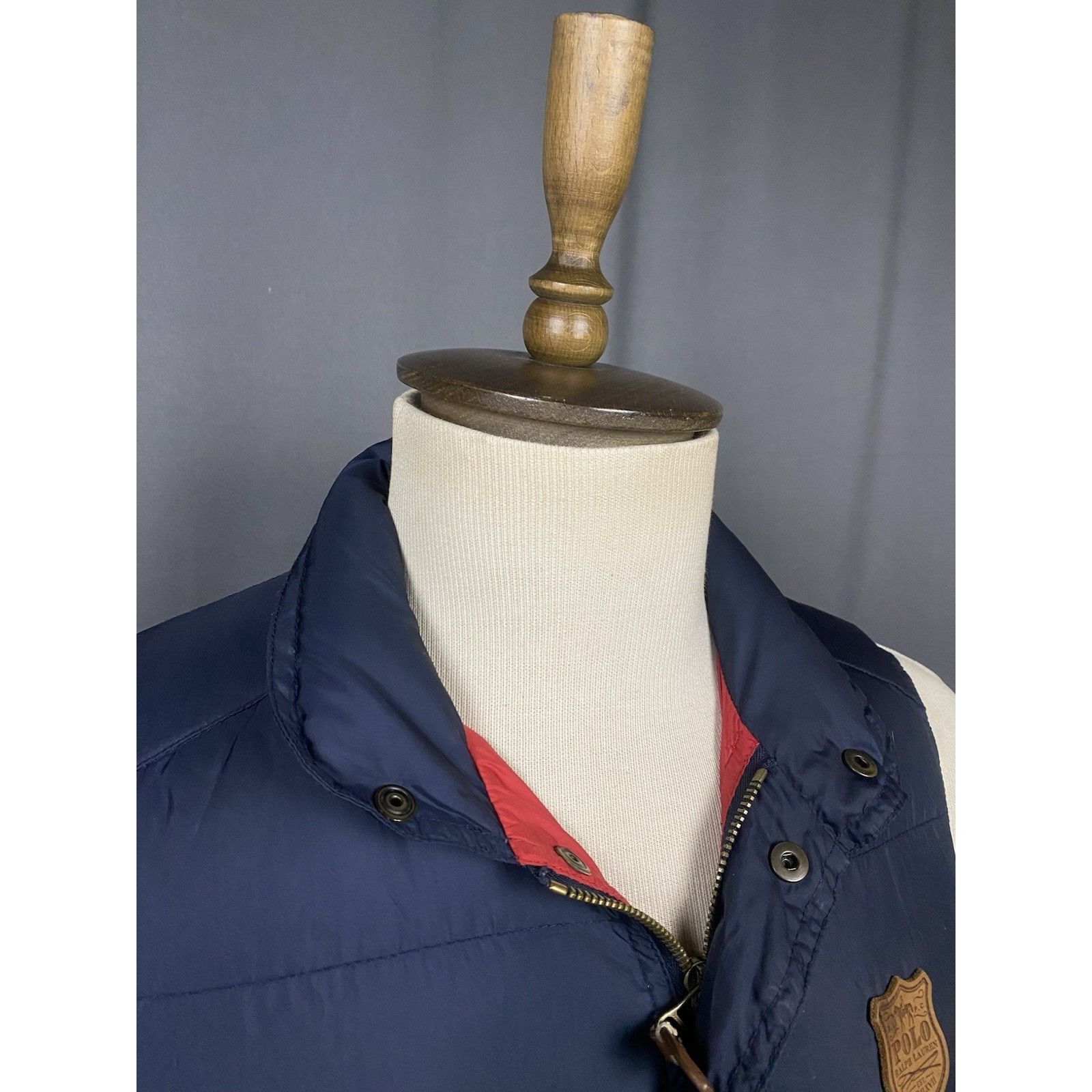 Polo Ralph Lauren Polo by Ralph Lauren Vintage Men's Blue Down Insulated Vest Size US S / EU 44-46 / 1 - 6 Thumbnail