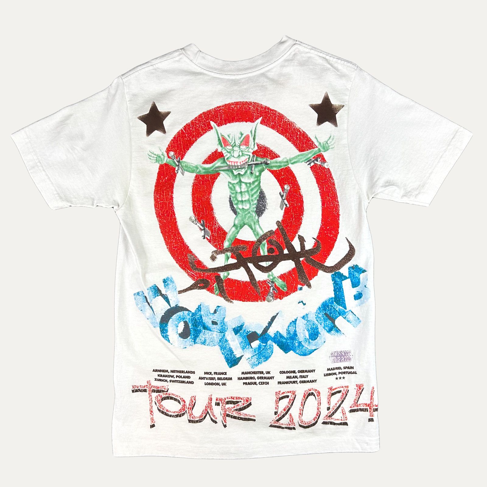Travis Scott Travis Scott Utopia Circus Maximus 2023 T-Shirt Size US S / EU 44-46 / 1 - 2 Thumbnail