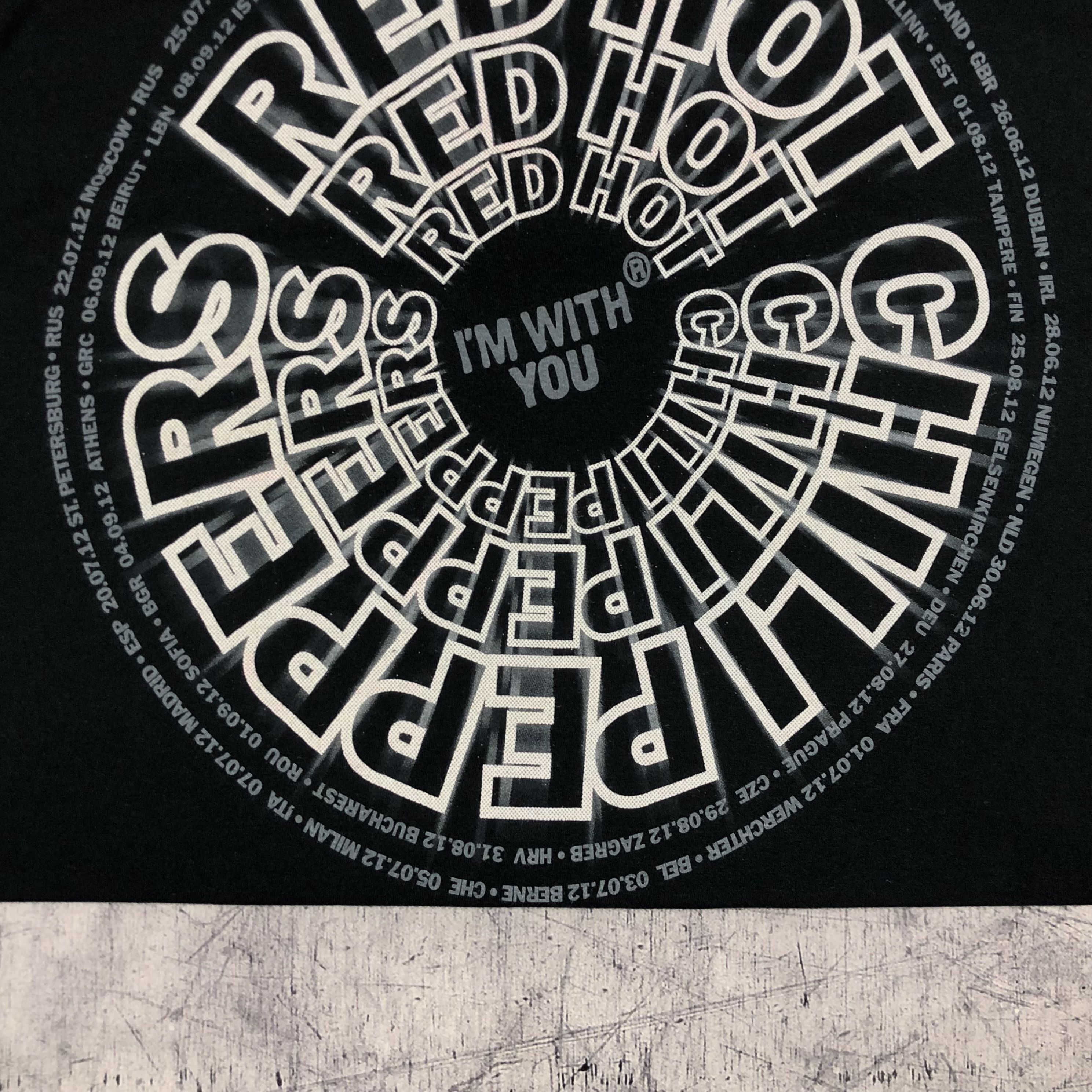 Band Tees 🌶️ Red Hot Chilli Peppers 2012 Tour Tee Size US S / EU 44-46 / 1 - 5 Thumbnail
