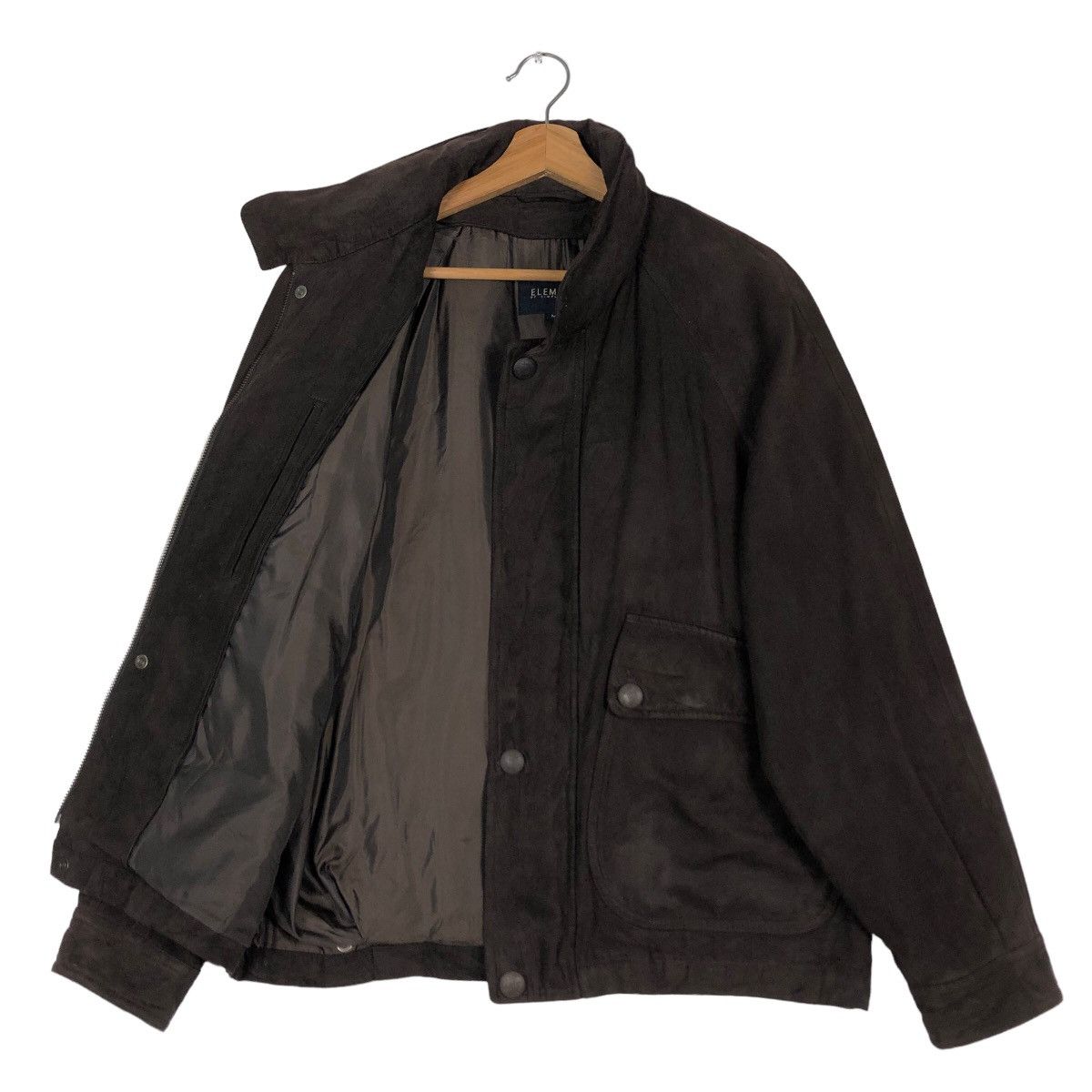 Japanese Brand 🔥Rich Brown Riot Riot Bomber Jacket Element Japan Size US M / EU 48-50 / 2 - 11 Thumbnail