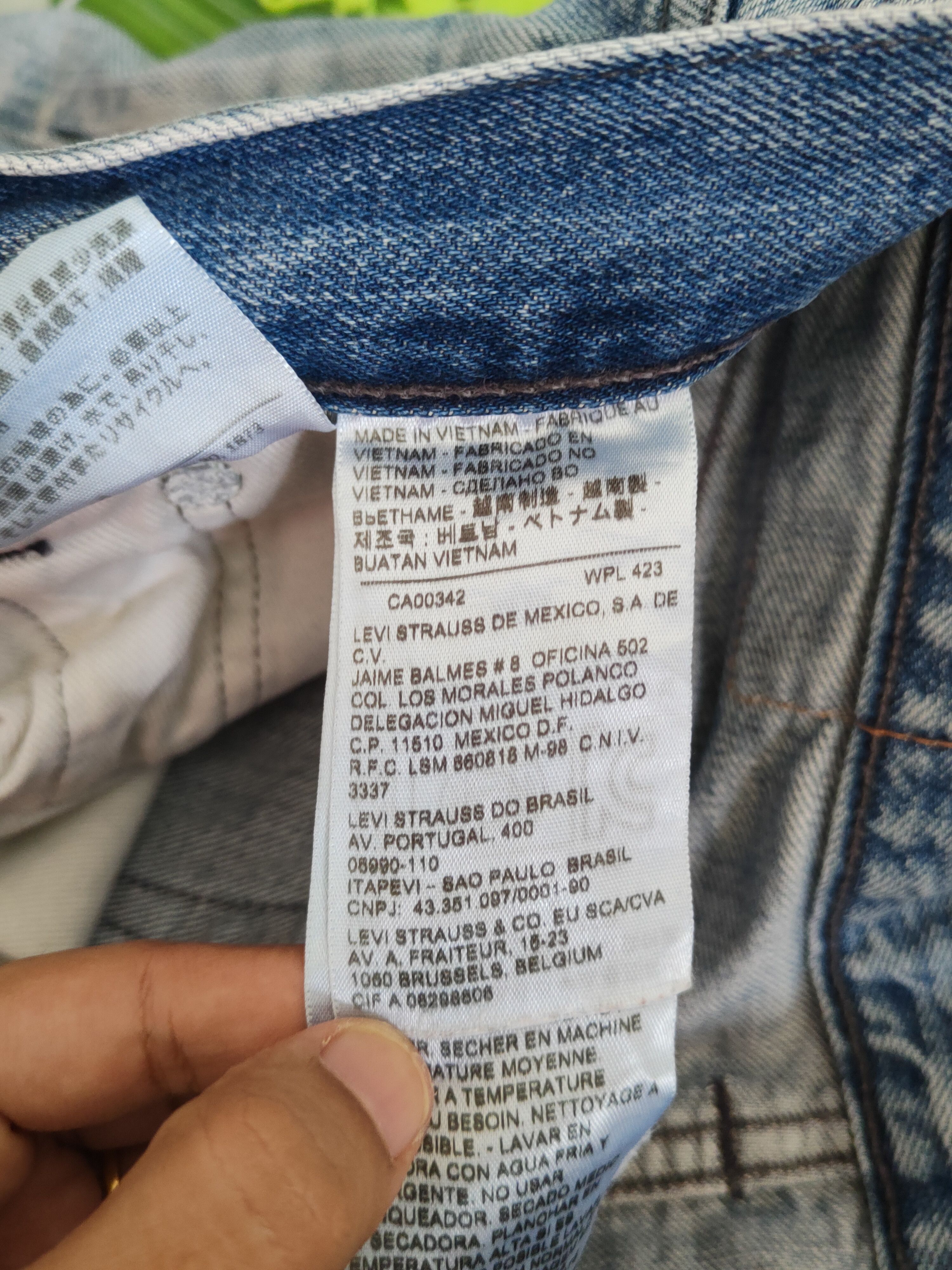 Levi's Levi's Blue Faded vintage Denim Pants #S1374 Size US 32 / EU 48 - 19 Thumbnail