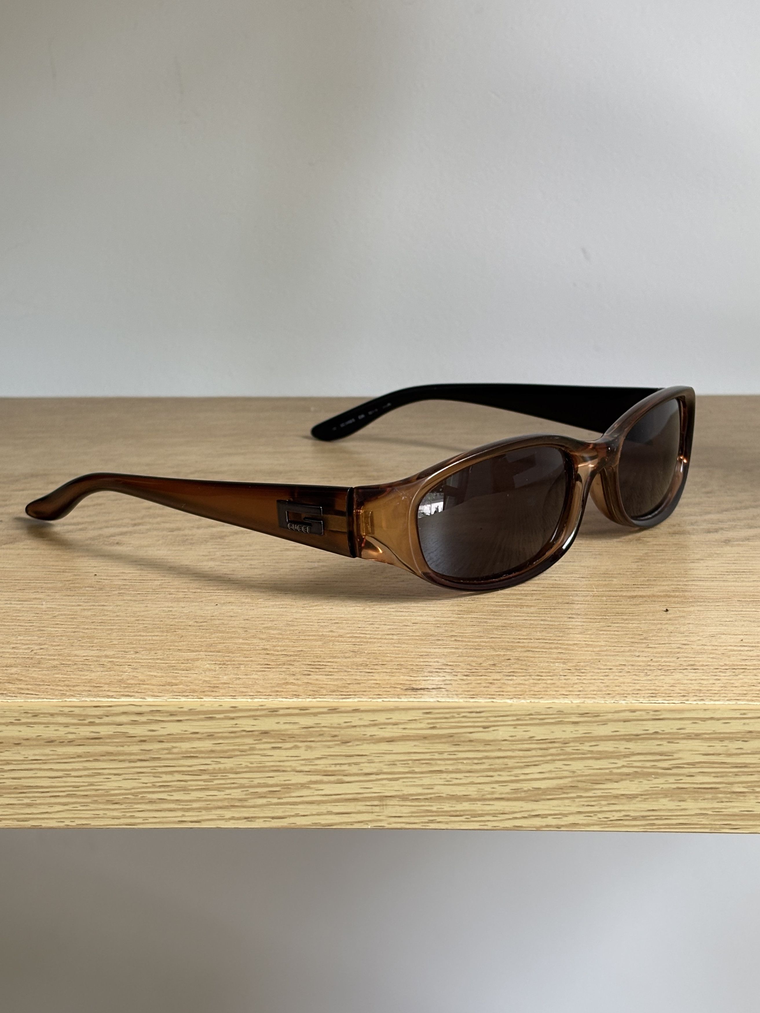 Gucci Gucci Sunglasses gg2456 Mask Logo Shield GG Sport Vintage Size ONE SIZE - 3 Thumbnail