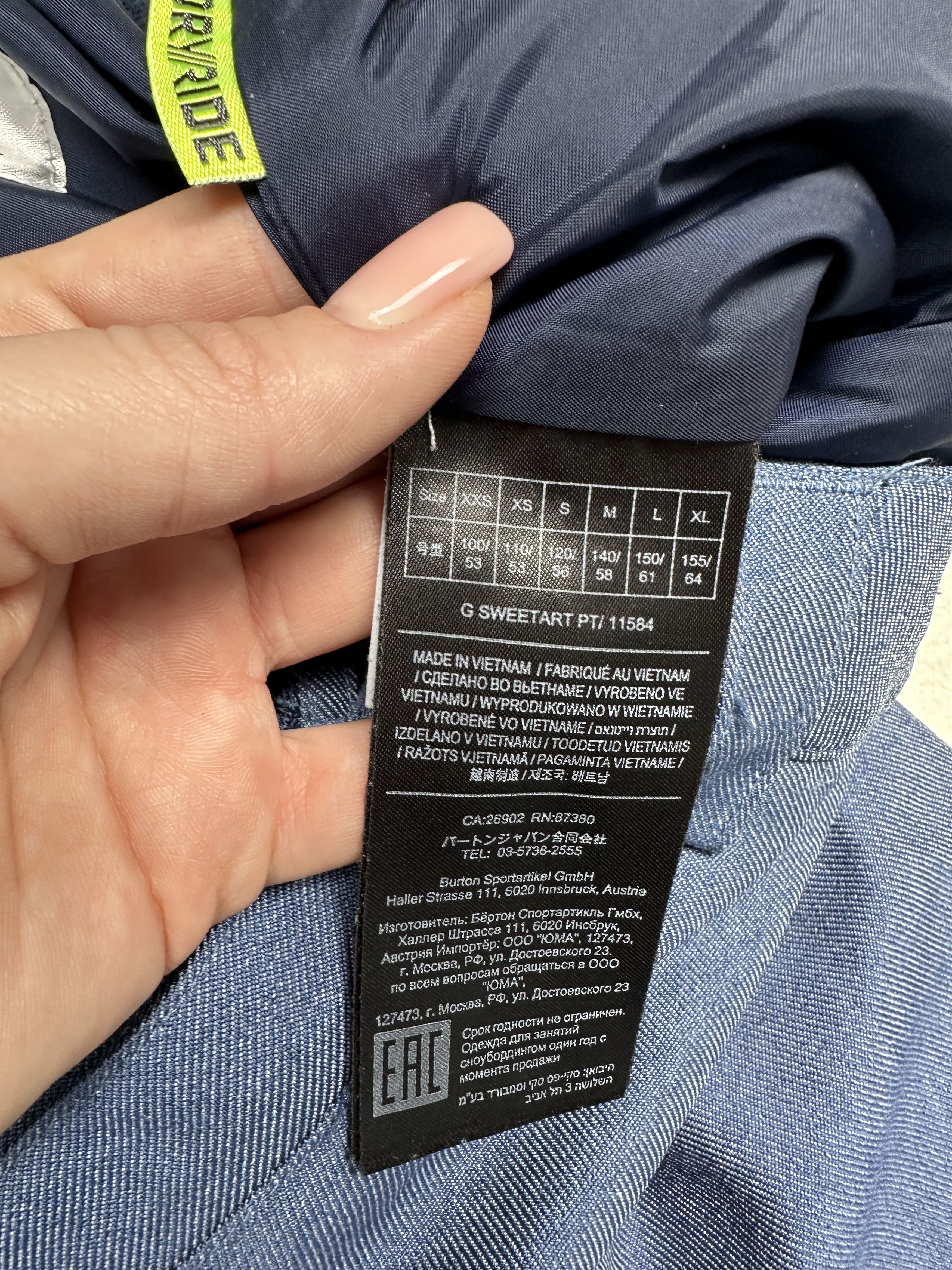 Burton Burton Womens Ski Snowboard Pants Size 30" / US 8 / IT 44 - 4 Thumbnail