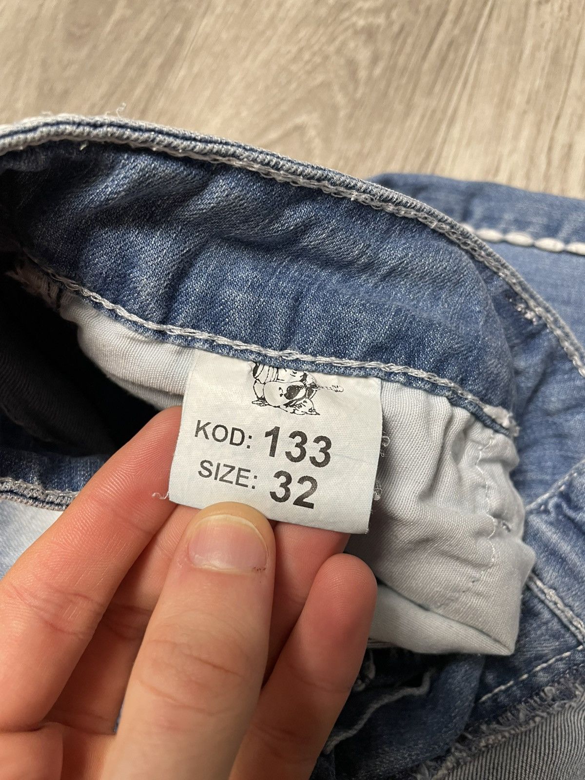 True Religion Vintage True Religion Blue Skinny Fit Jeans Y2K Size US 31 - 13 Thumbnail