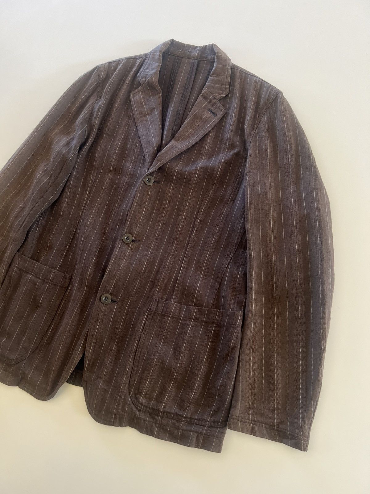 Japanese Brand Men's Melrose Stripe Jacket Size US M / EU 48-50 / 2 - 3 Thumbnail