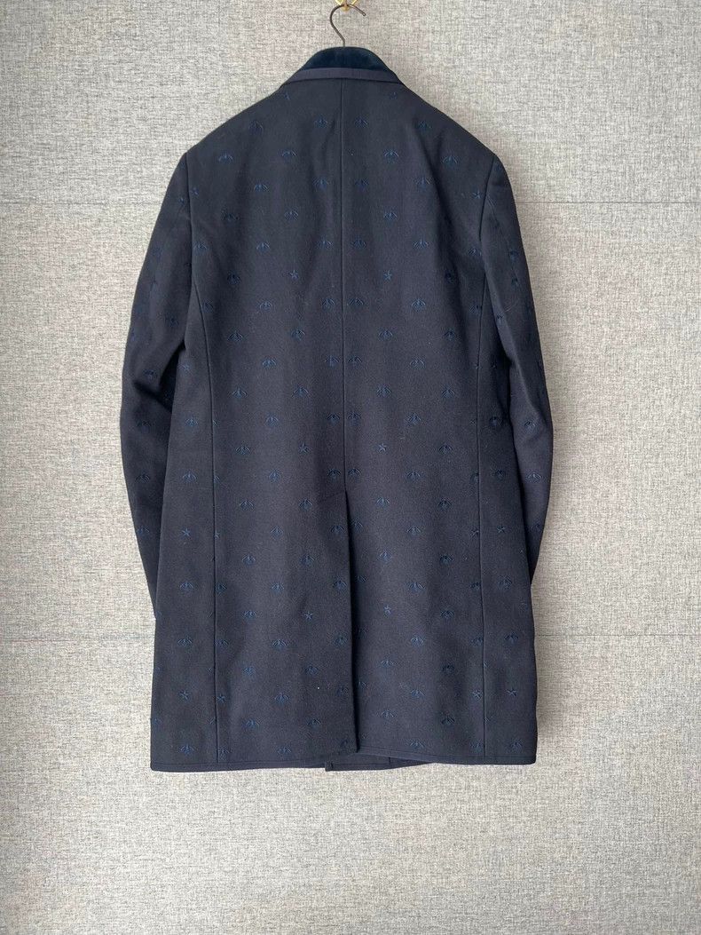 Gucci Gucci Bee embroidered wool coat Size US M / EU 48-50 / 2 - 2 Thumbnail