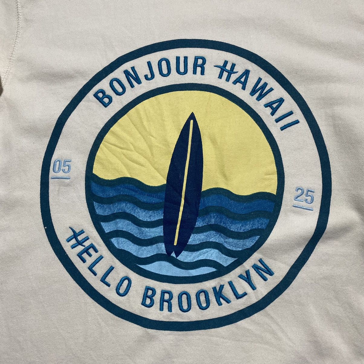 Brooklyn Clothing × Japanese Brand BWGH "Tulum" Logo Spring Summer 2014 Edition Crewneck Size US S / EU 44-46 / 1 - 2 Thumbnail
