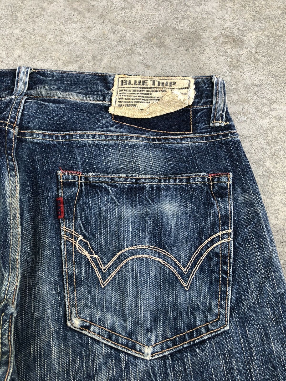 If Six Was Nine Japanese Edwin Flared Jeans Distressed Jeans Size US 34 / EU 50 - 16 Thumbnail