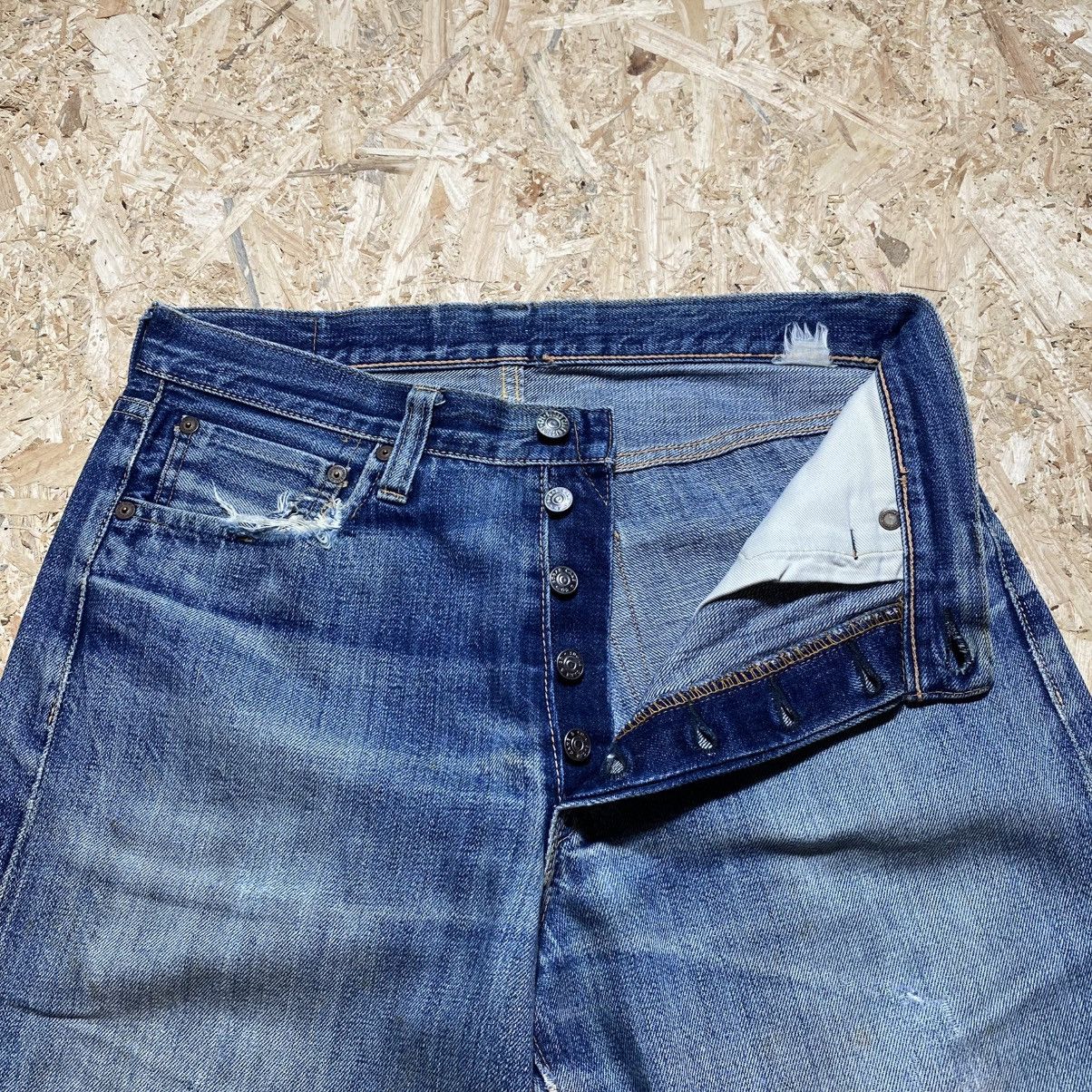 Sugar Cane Vintage Distressed Sugar Cane Selvedge Jeans Size US 31 - 4 Thumbnail