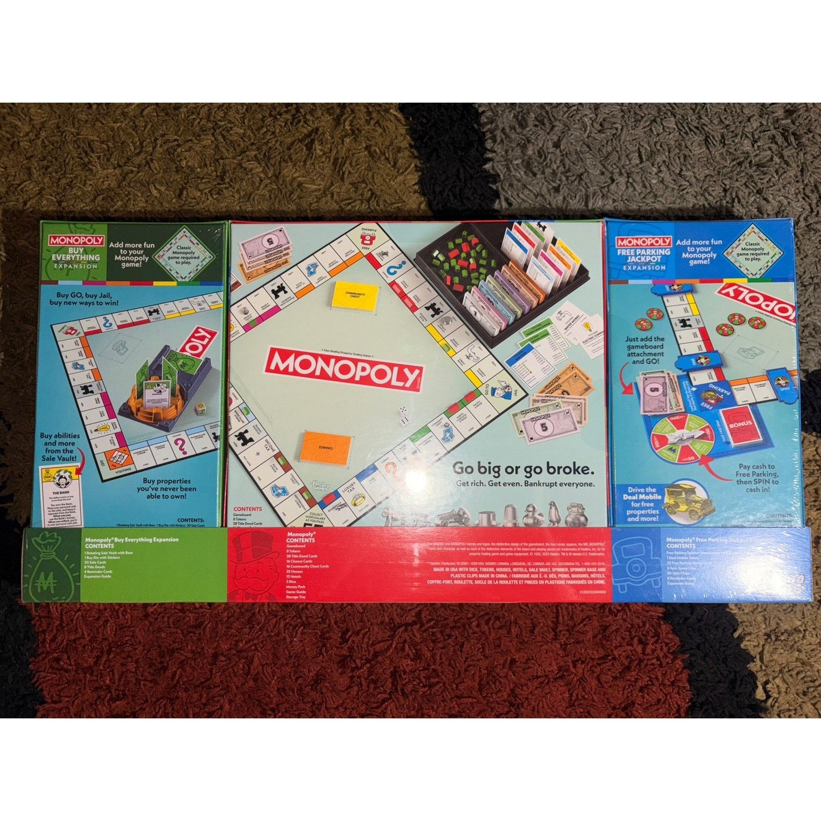 Other Hasbro Monopoly Ultimate Bundle w/ 2 Expansion Packs Sealed Size ONE SIZE - 2 Thumbnail