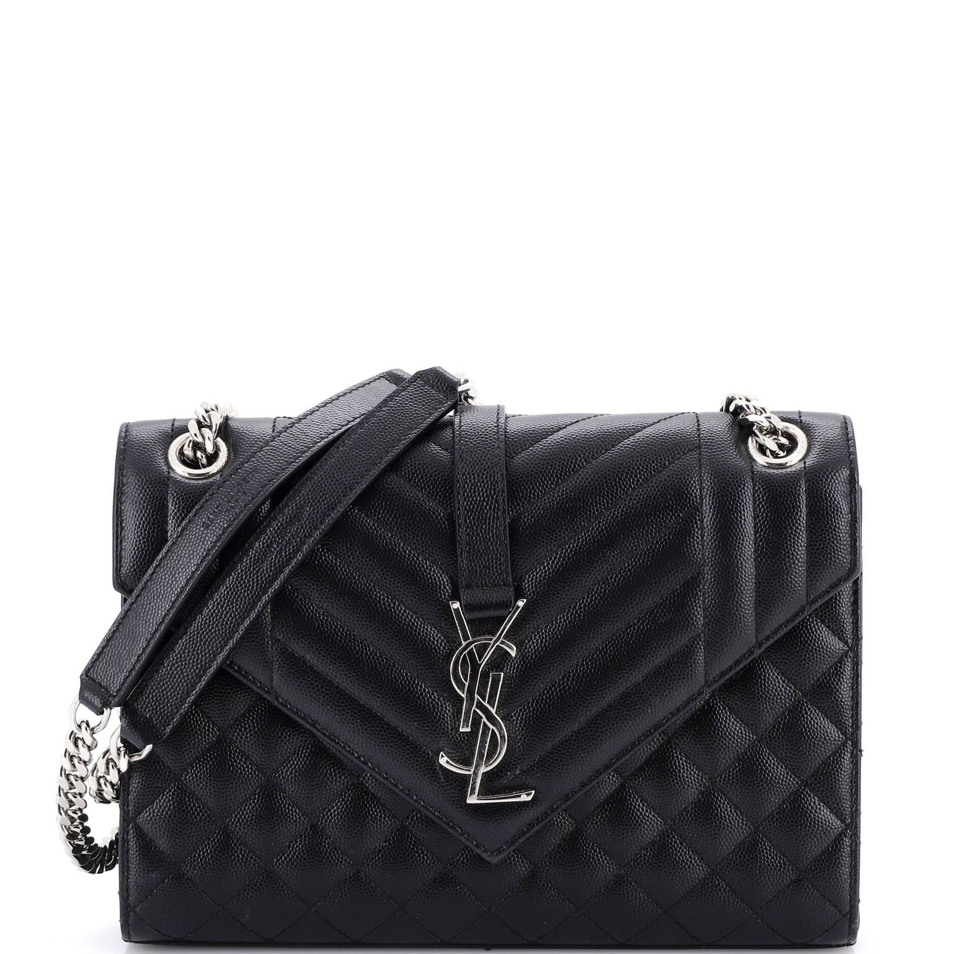 Saint Laurent Paris Classic Monogram Envelope Satchel Size ONE SIZE - 1 Thumbnail