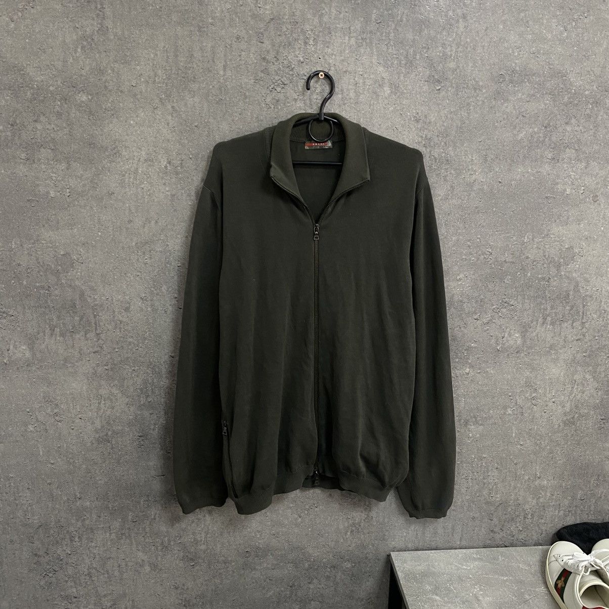 Prada Vintage Prada Full Zip Hoodie Size US L / EU 52-54 / 3 - 1 Thumbnail