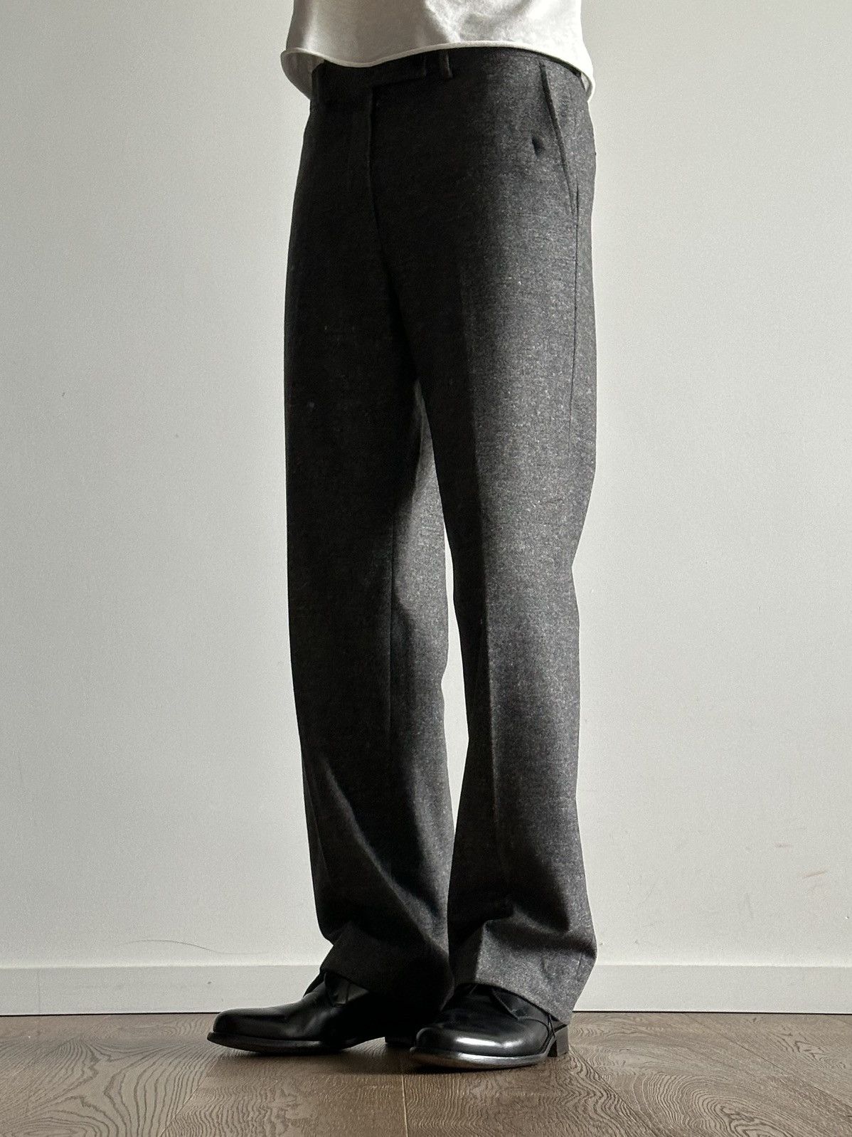 Yves Saint Laurent YSL by Stefano Pilati Wool Pants Size US 32 / EU 48 - 2 Thumbnail