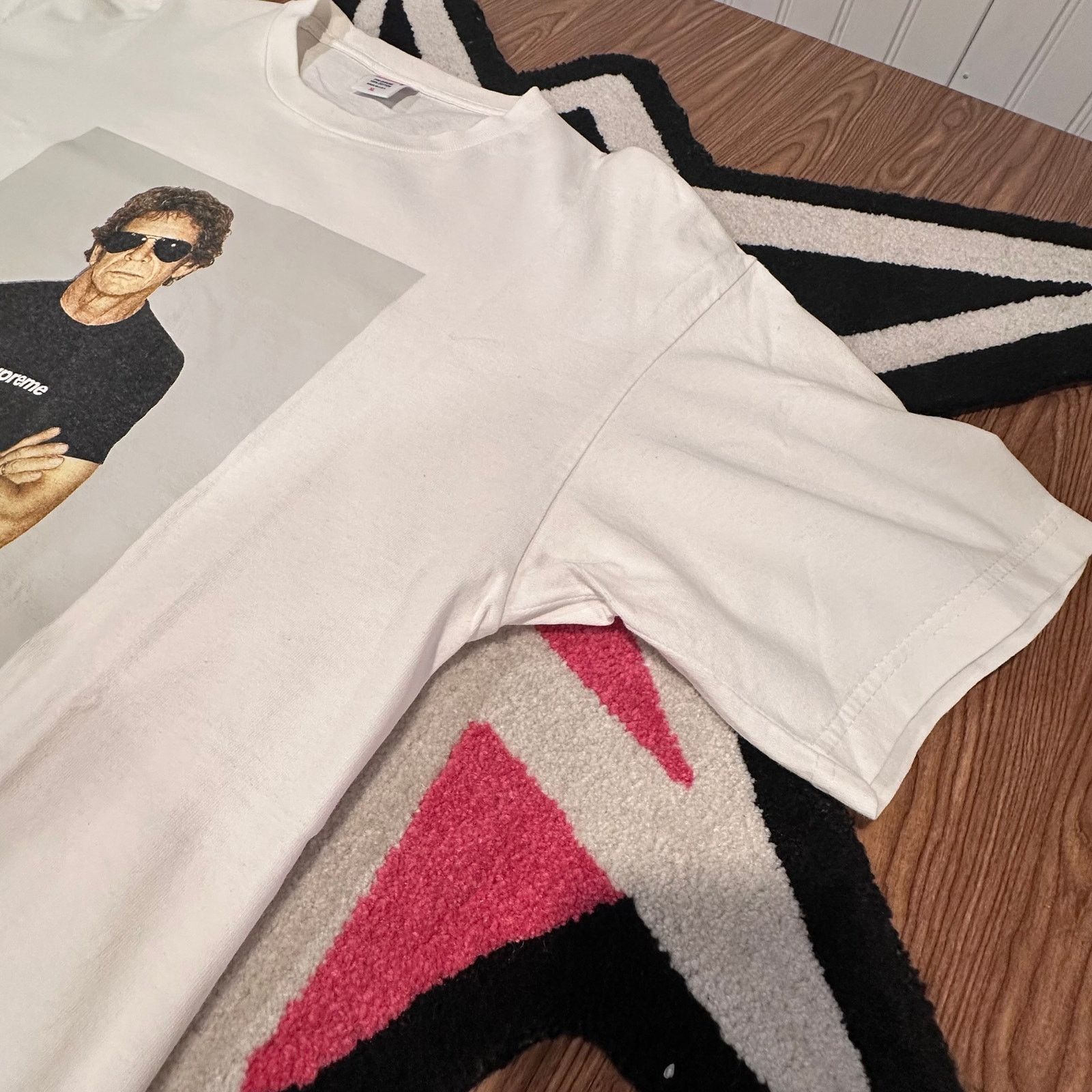 Supreme Supreme Lou Reed Tee White XL (2009SS) - Gently Used Size US XL / EU 56 / 4 - 14 Thumbnail