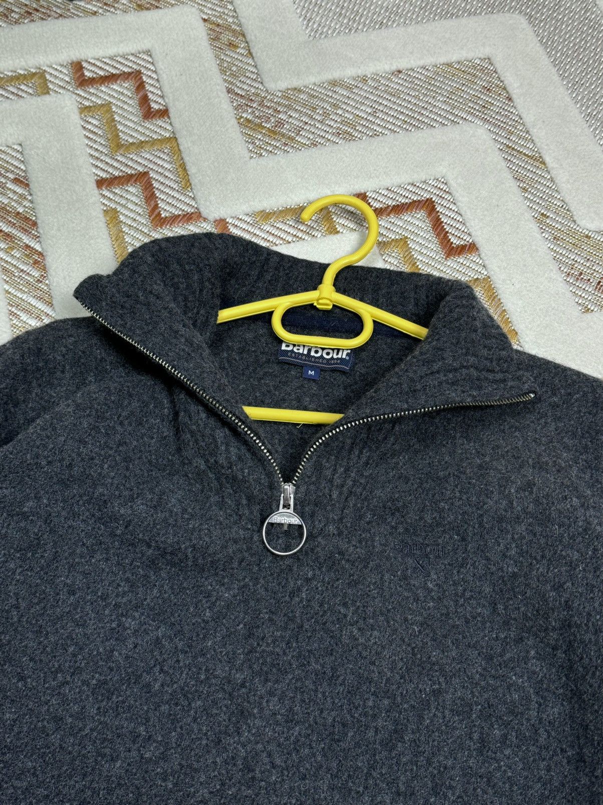 Barbour Wool Sweater Vintage Size S-M
