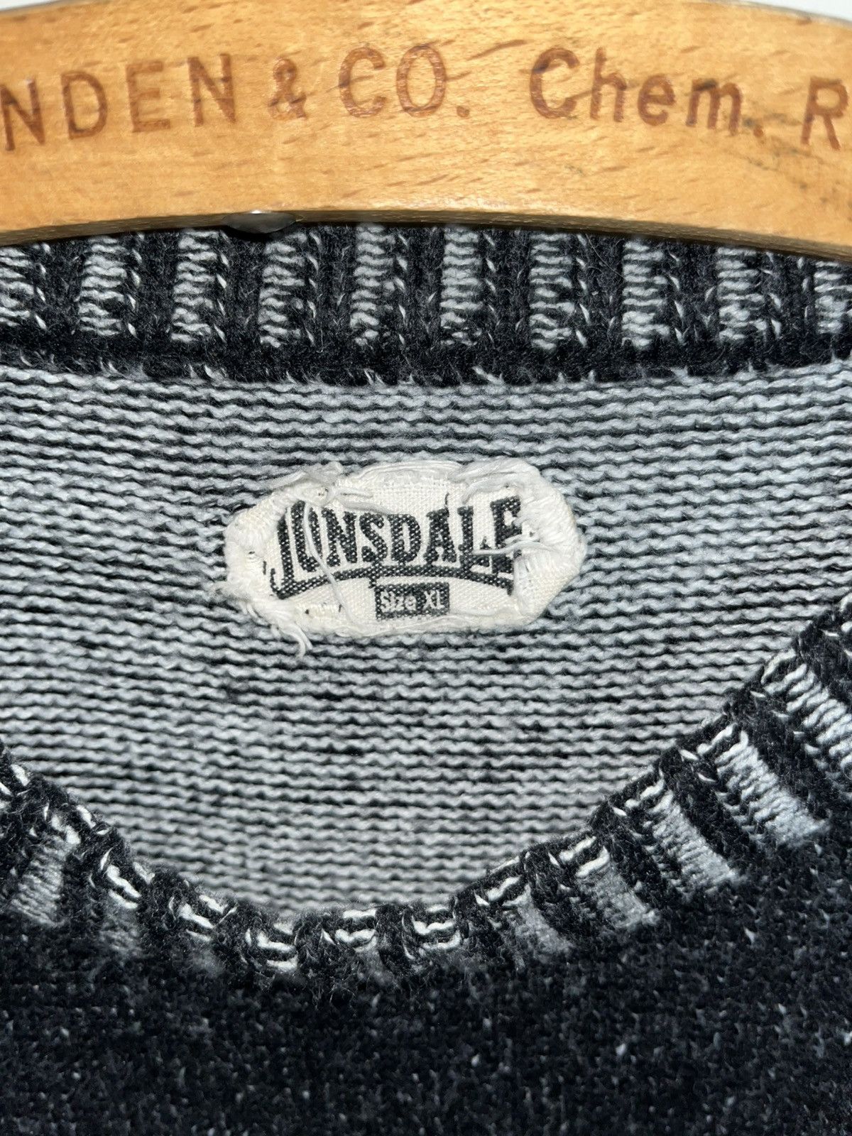 Lonsdale Lonsdale Vintage Sweater – Rare 90s Hip-Hop / Y2K Streetwear Size US L / EU 52-54 / 3 - 3 Thumbnail