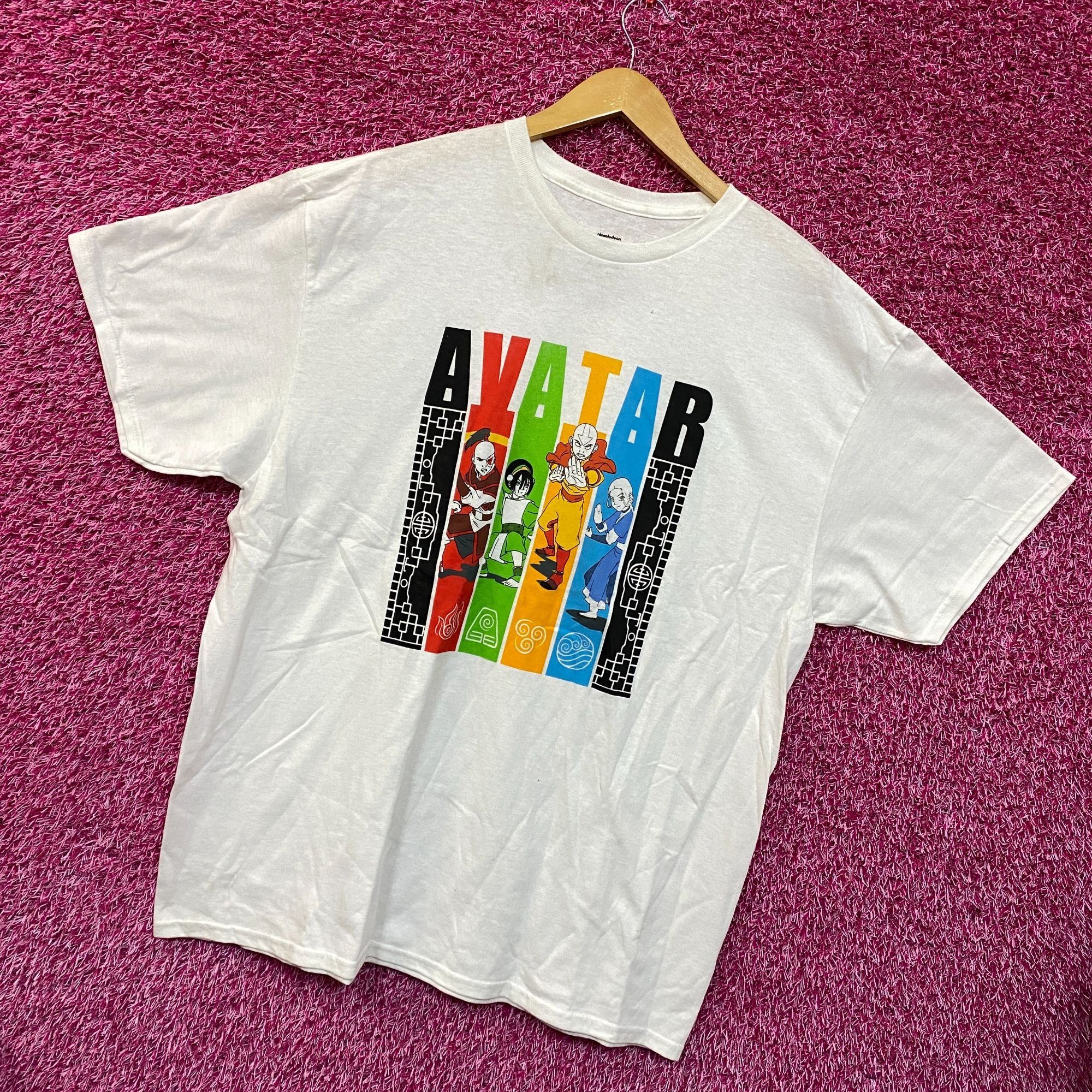 Nickelodeon Avatar The Last Airbender Anike white Tshirt size extra larg Size US XL / EU 56 / 4 - 3 Thumbnail