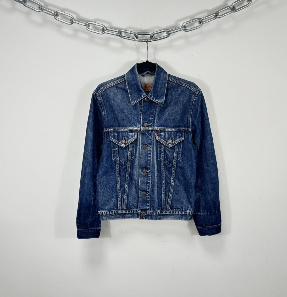 Levi's Vintage Levi’s Men’s USA Hype Blue Denim Jacket Size US M / EU 48-50 / 2 - 1 Thumbnail