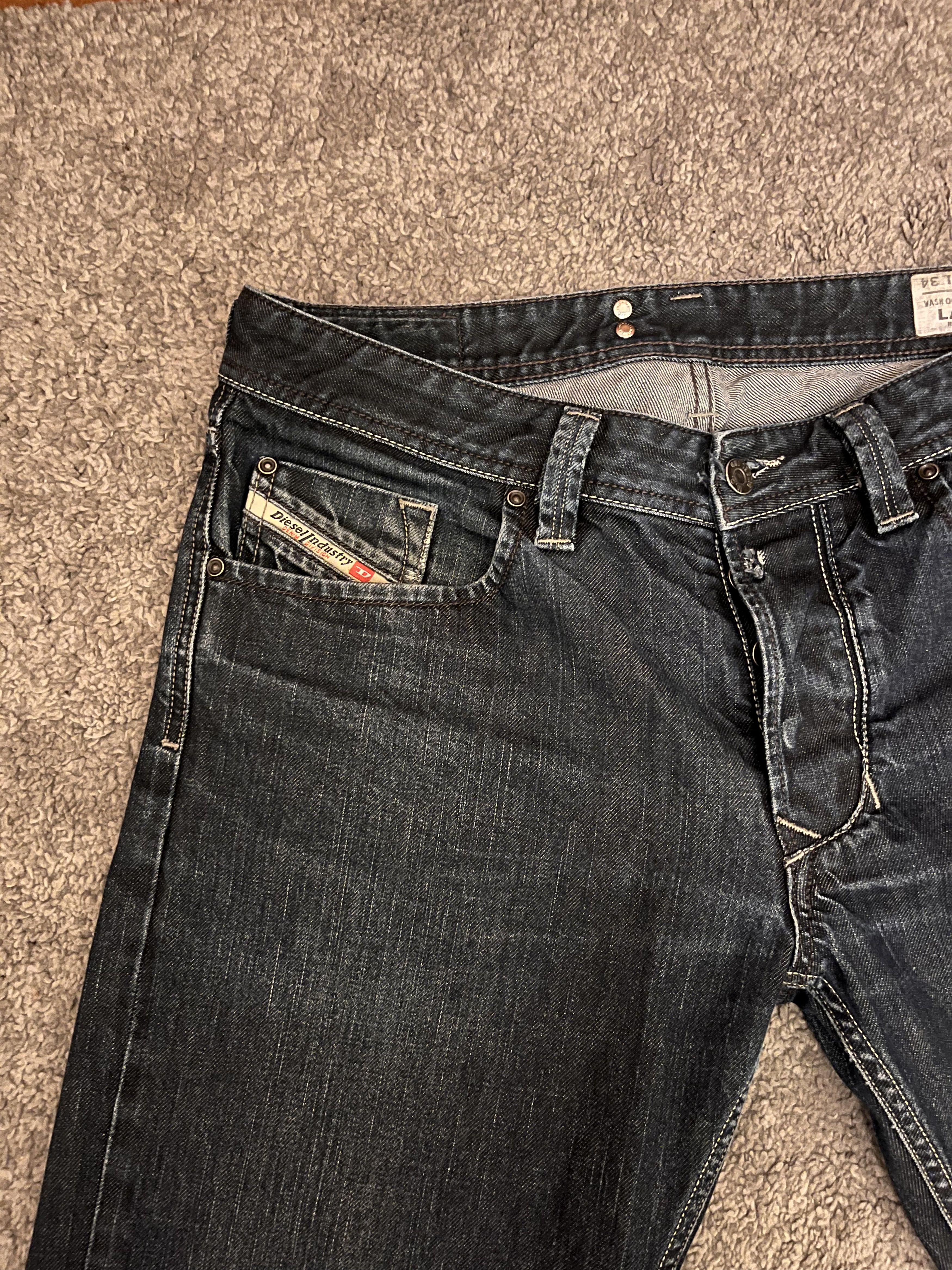 Diesel Leather Diesel Larkee W32L34/0088Z D.N.A Dirty New Age Size US 32 / EU 48 - 2 Thumbnail