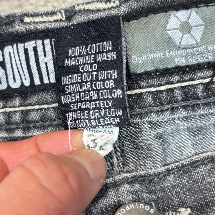 Southpole Vintage Southpole Y2K Baggy Paint Splatter Jeans Men's 34x30 Size US 34 / EU 50 - 7 Thumbnail
