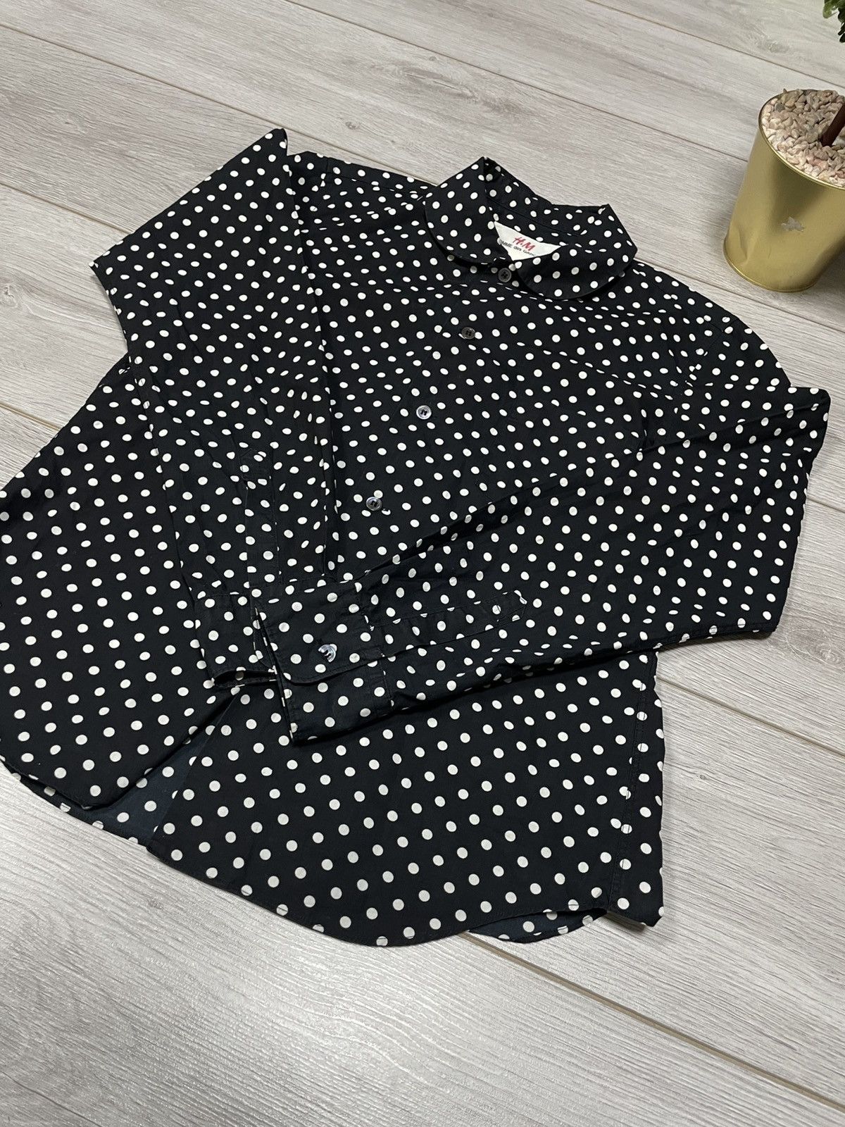 Comme des Garcons Comme Des Garcons HM Polkadot Longsleeve Shirt buttons Size M / US 6-8 / IT 42-44 - 3 Thumbnail
