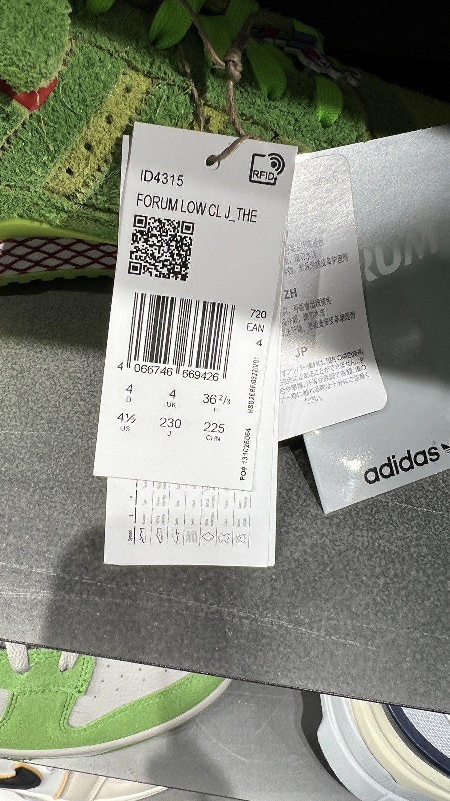 Adidas Adidas Forum grinch womens Size US 4.5 / IT 34.5 - 7 Thumbnail