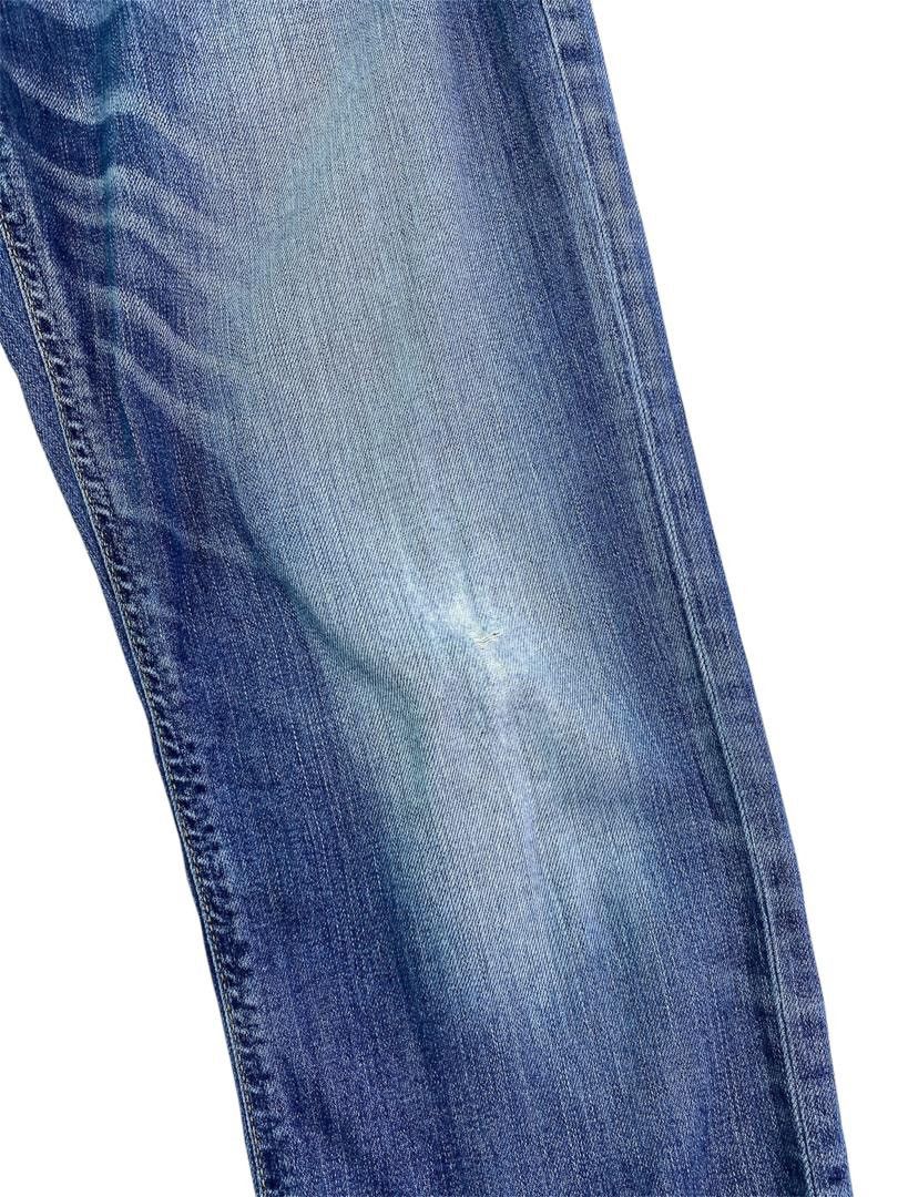 Japanese Brand Vtg 90s rare Sadistic Blue japan stonewash denim Size US 34 / EU 50 - 3 Thumbnail