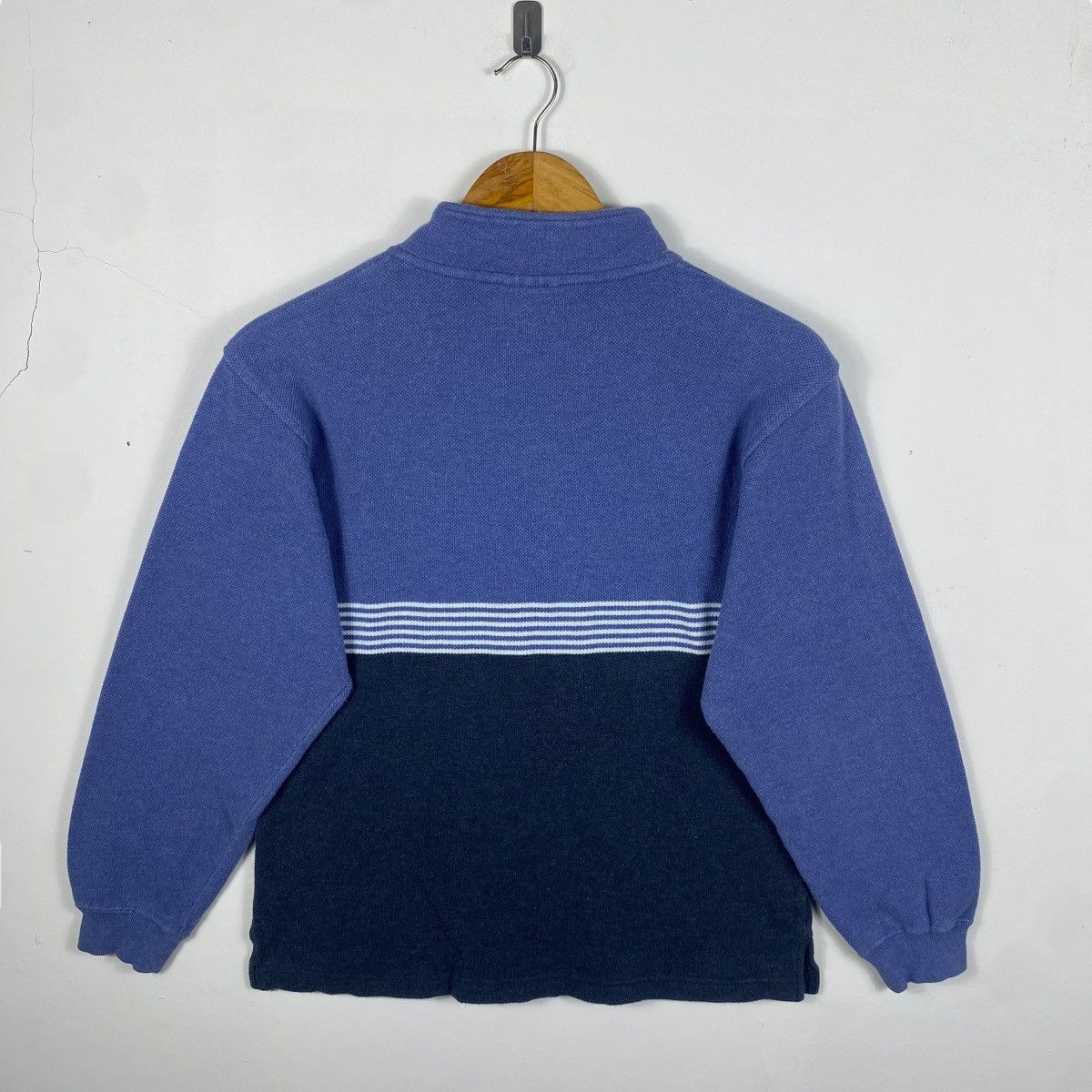 Lacoste Vintage 90's LACOSTE Half Zipper Pullover Sweatshirt Size 2 Size US M / EU 48-50 / 2 - 4 Thumbnail