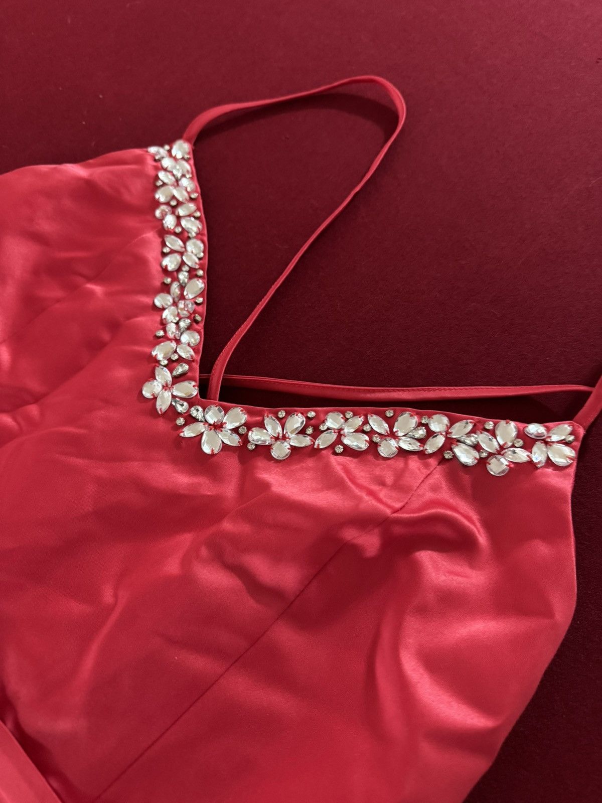 Lulus Rhinestone red dress Size XL / US 12-14 / IT 48-50 - 6 Thumbnail