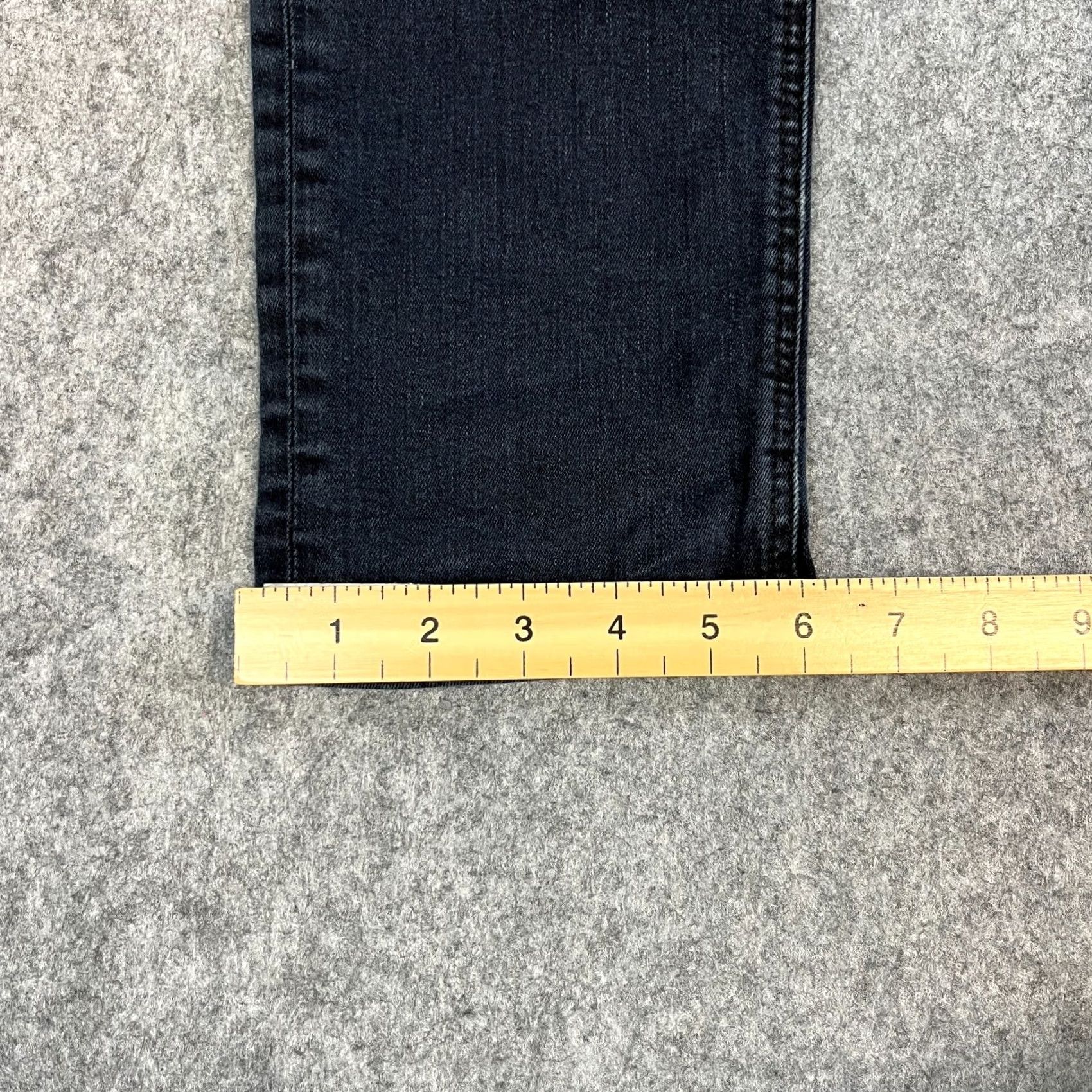 Hugo Boss HUGO BOSS Jeans Slim Delaware 33 Dark Wash Denim 5-Pocket Zip Mens Slim Fit California? Size US 33 - 3 Thumbnail