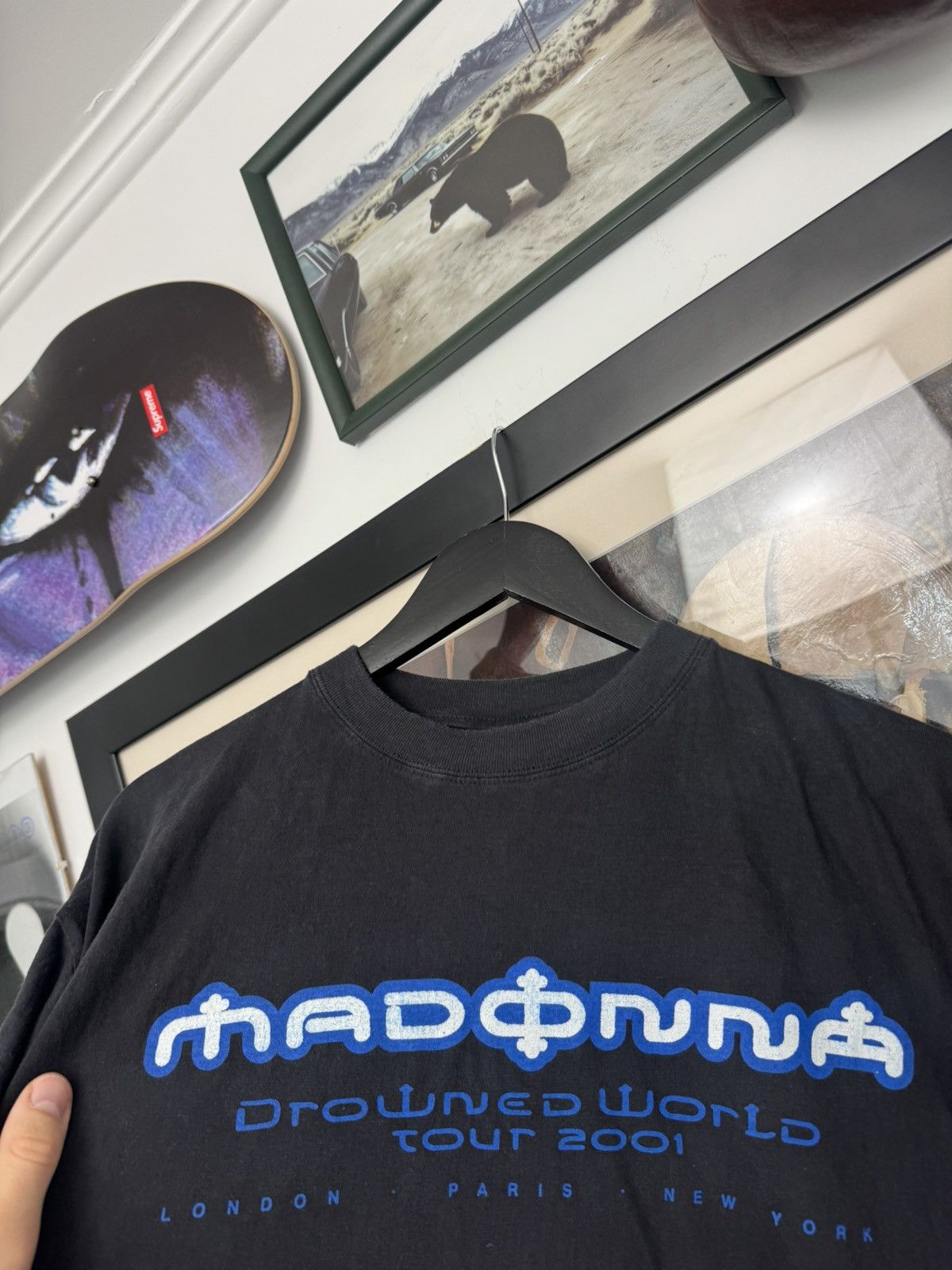 Vintage Vintage 2001 Madonna Drowned World Tour Graphic Tee Rare Y2k Size US XL / EU 56 / 4 - 3 Thumbnail