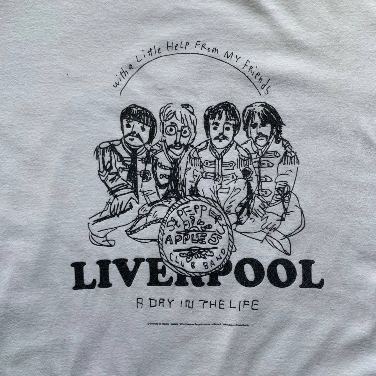 Number (N)ine Number Nine x The Beatles St Peppers Apples Liverpool Tshirt Size US XL / EU 56 / 4 - 5 Thumbnail