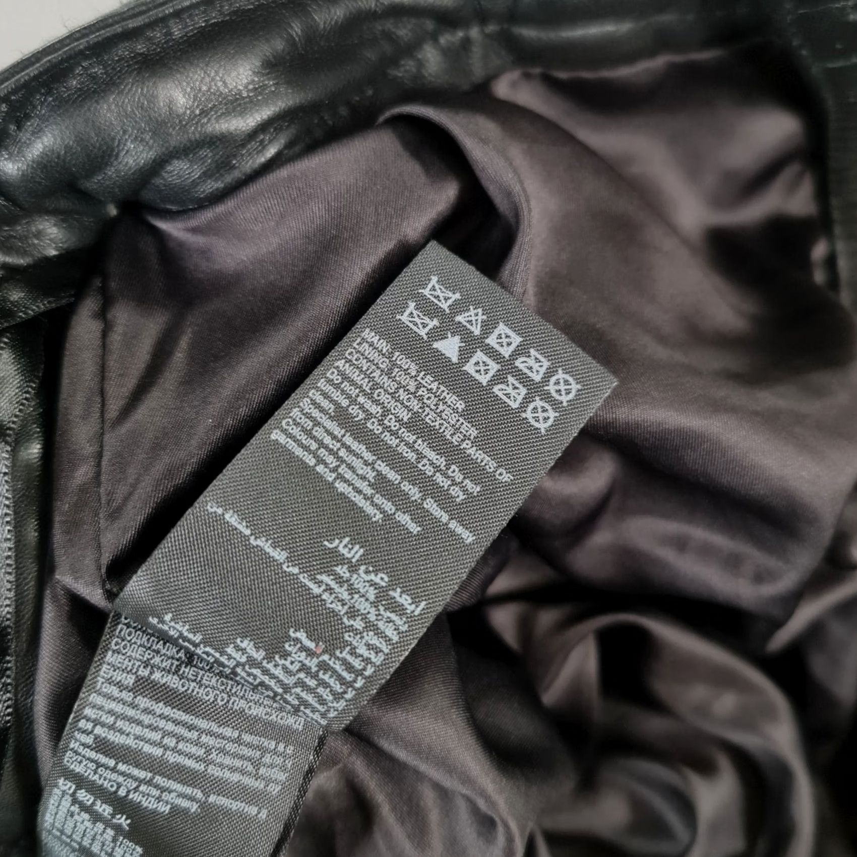 Vintage Mint Velvet Womens Leather Trousers Black 12 UK Straight Leg Pants Mens? (Note: final answer should be the optimized title only) Size 34" / US 12 / IT 48 - 8 Thumbnail