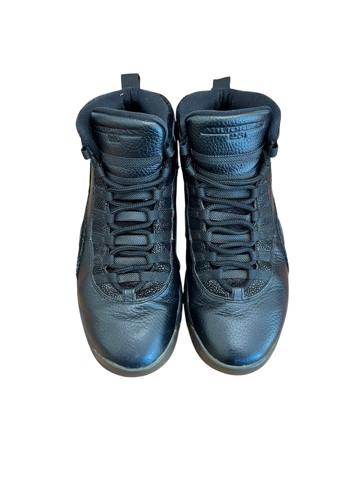 Jordan Brand Jordan 10 Retro OVO Black Size US 12 / EU 45 - 5 Thumbnail