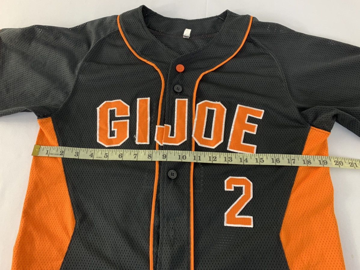 Vintage GI Joe Button Up Spell Out Embroidery Logo Jerseys Tee Size US M / EU 48-50 / 2 - 9 Thumbnail