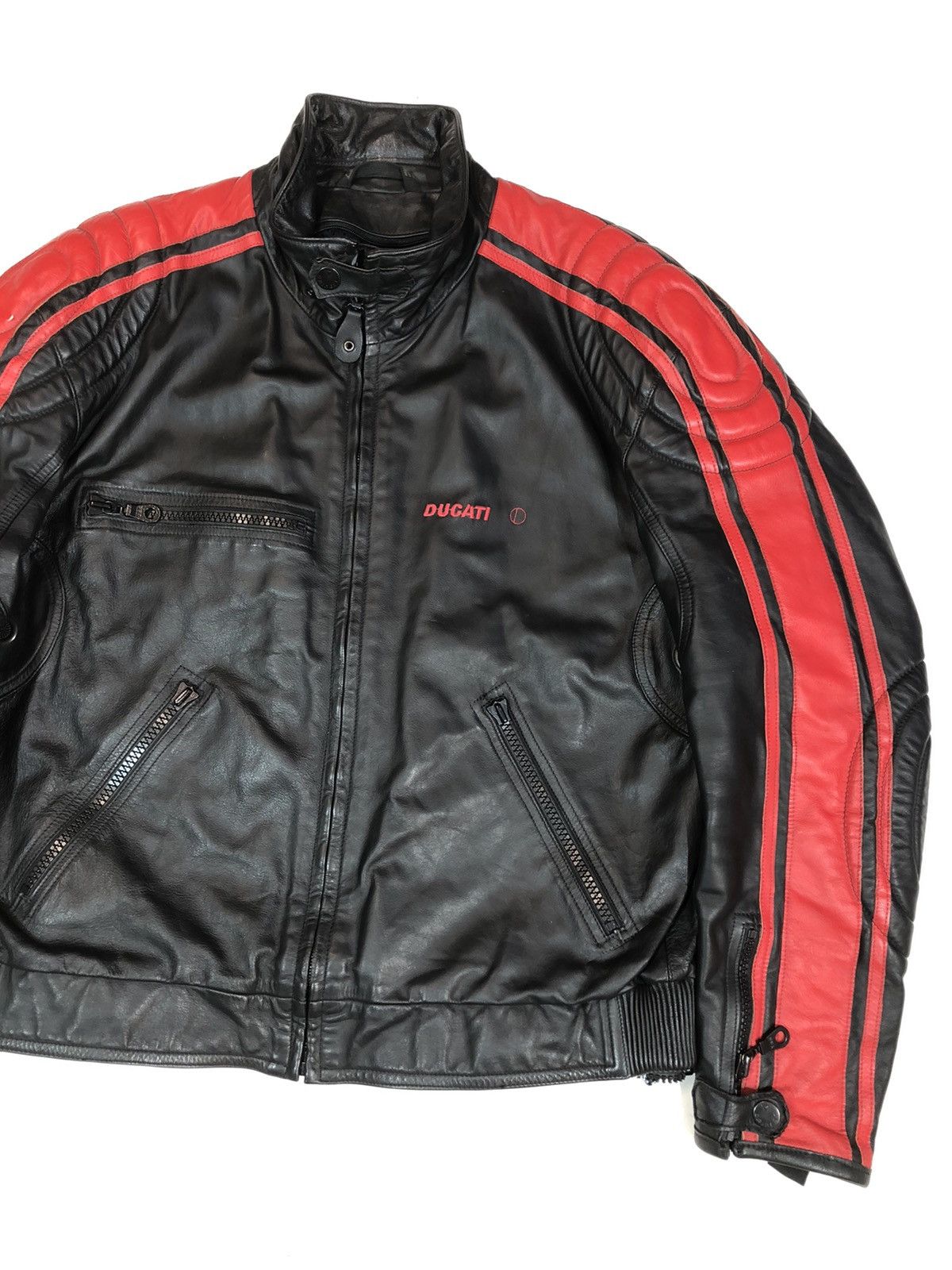 Ducati × Ferrari × Honda Ducati Dainese Motorcycle Moto leather jacket Racing Size US L / EU 52-54 / 3 - 7 Thumbnail