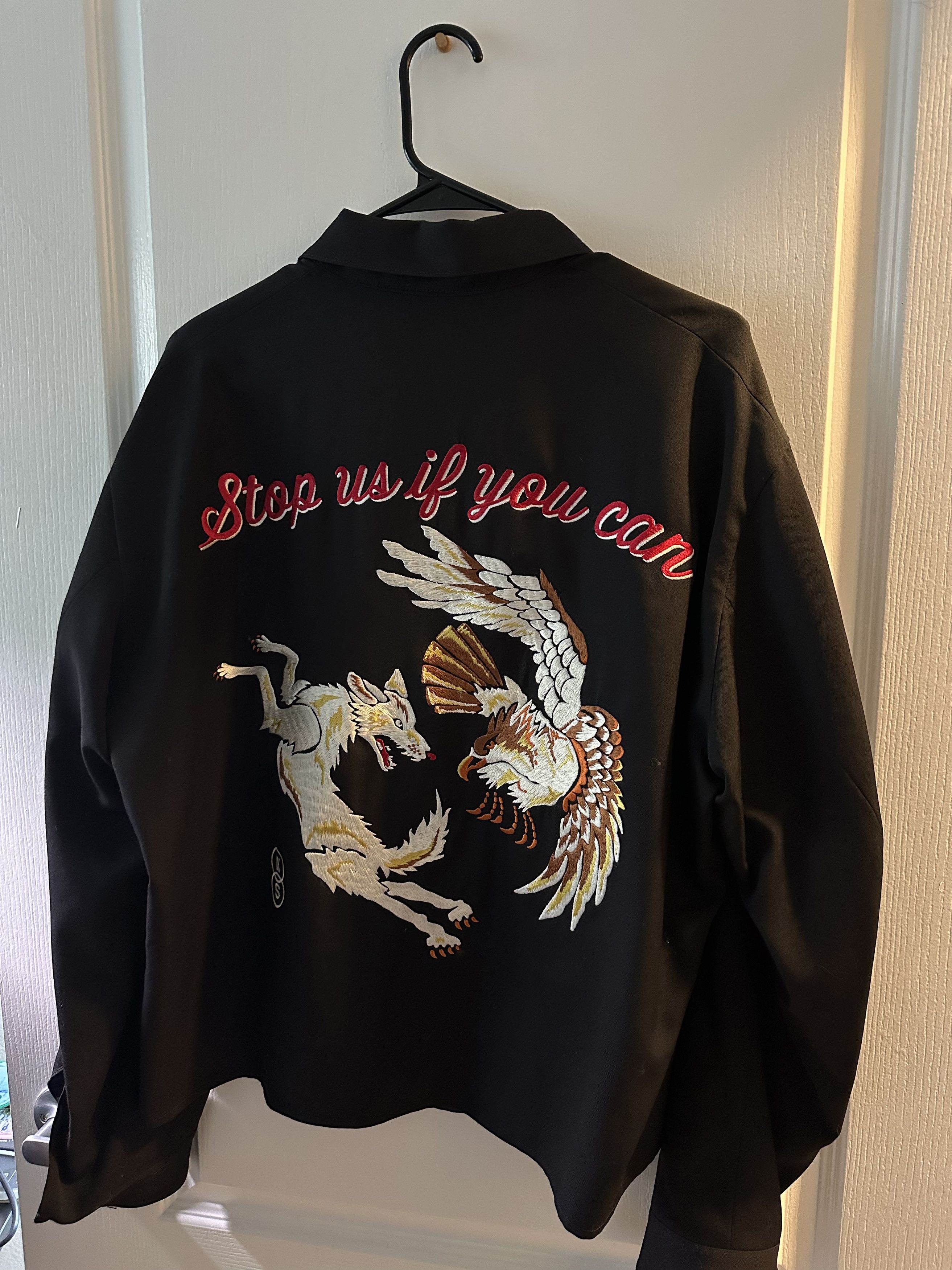 KOZABURO × Sulvam Black Embroidered Jacket Size US L / EU 52-54 / 3 - 3 Thumbnail