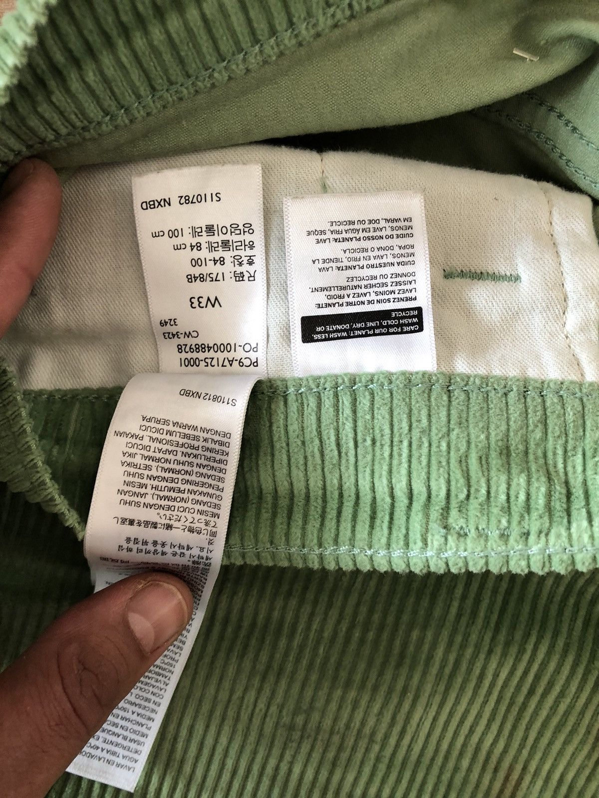 Levi's Vintage Clothing Levi’s Skate-Drop-In Shorts W33 Green Rare Pair Size US 33 - 10 Thumbnail