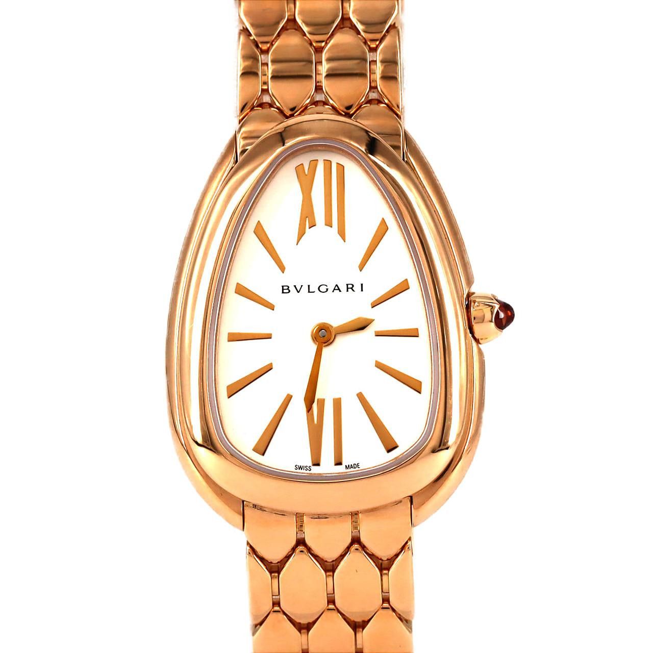 Bvlgari Bvlgari Bulgari Serpenti Seduttori Pink Gold Rose Gold Quartz Precious Metal Quartz 103145 DUTY FREE for USA Size ONE SIZE - 1 Thumbnail