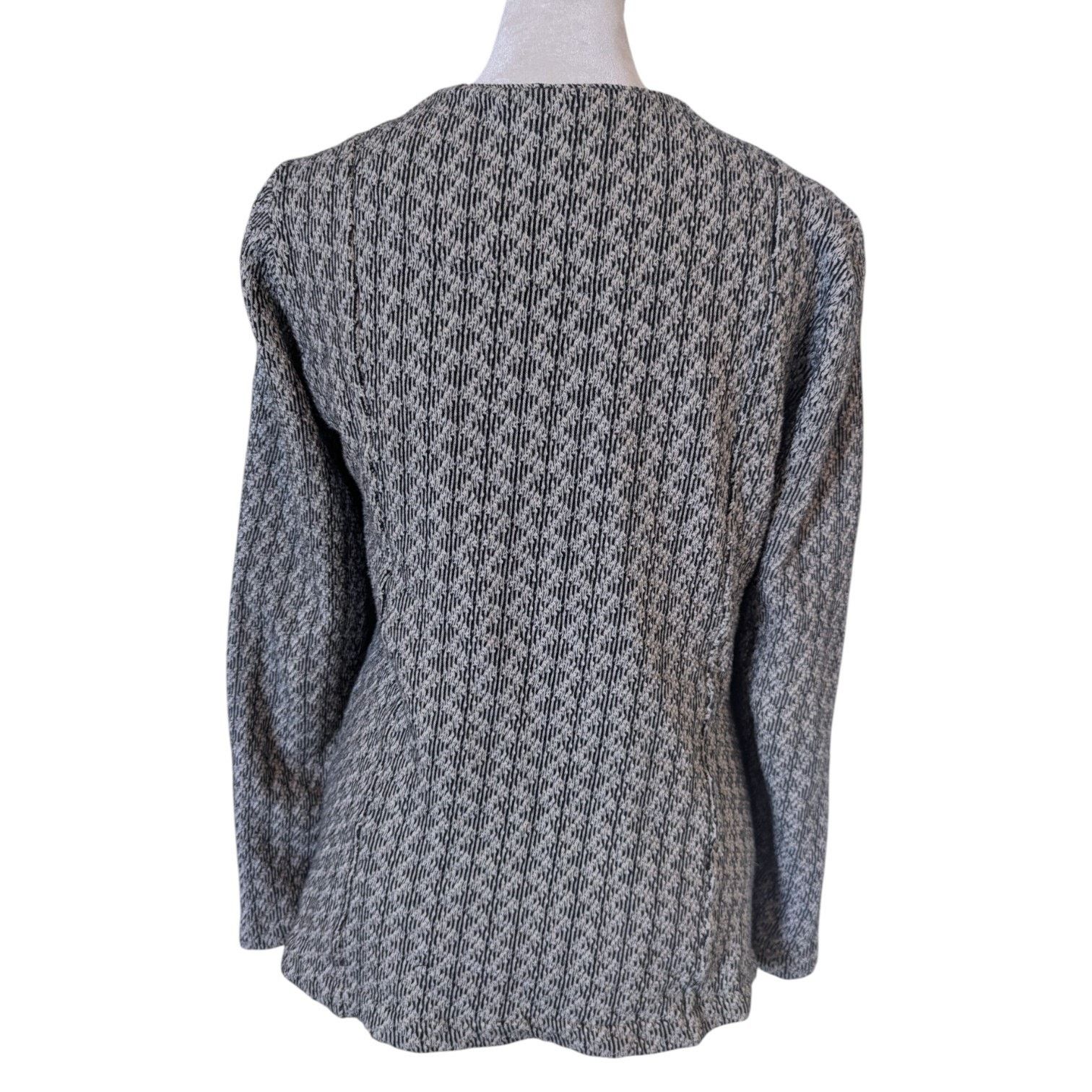 Lucky Brand Lucky Brand Asymetrical Knit Moto Jacket XS Size XS / US 0-2 / IT 36-38 - 2 Thumbnail
