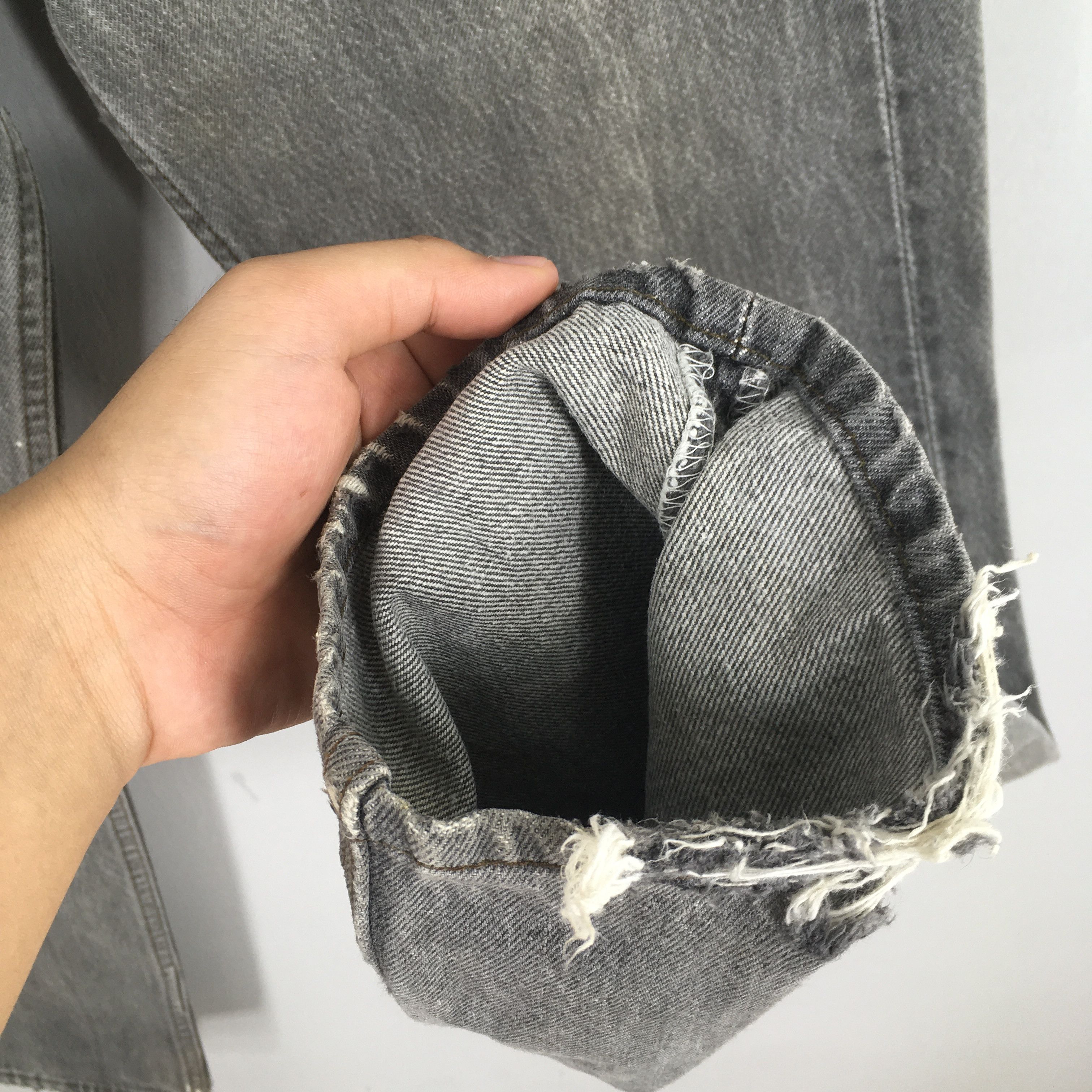 Levi's Size 28x29 Vintage 80s Levi's 501 Black Jeans S748 Size US 28 / EU 44 - 5 Thumbnail