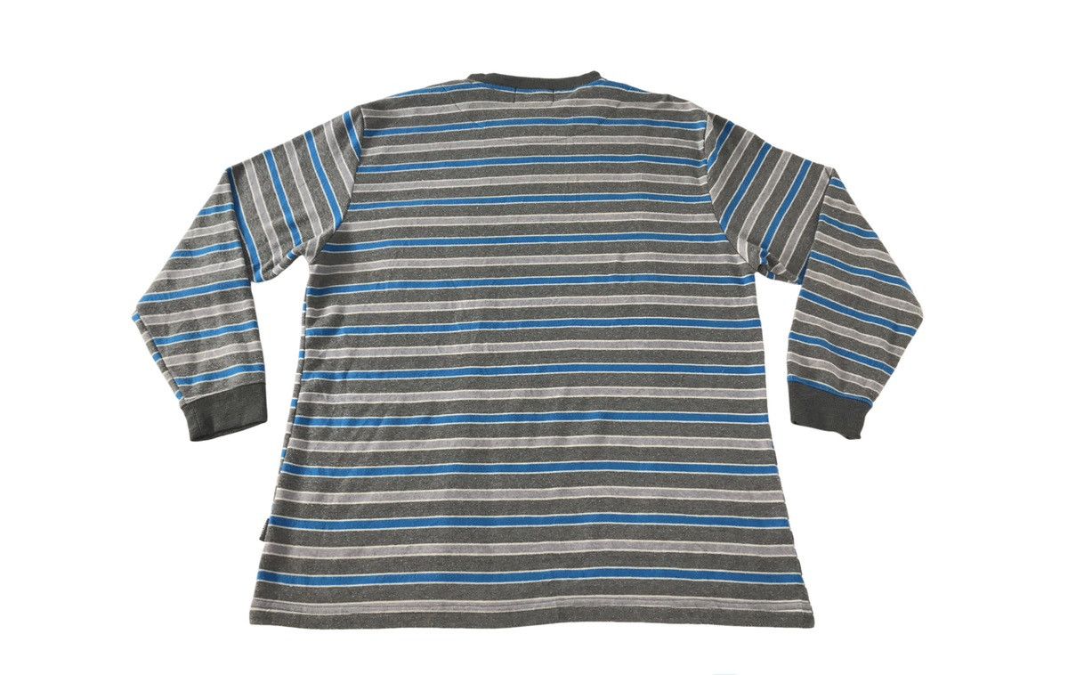 Yohji Yamamoto Saccsny Y’saccs Yohji Yamamoto Striped Pocket Longsleeve Tee Size US XL / EU 56 / 4 - 2 Thumbnail