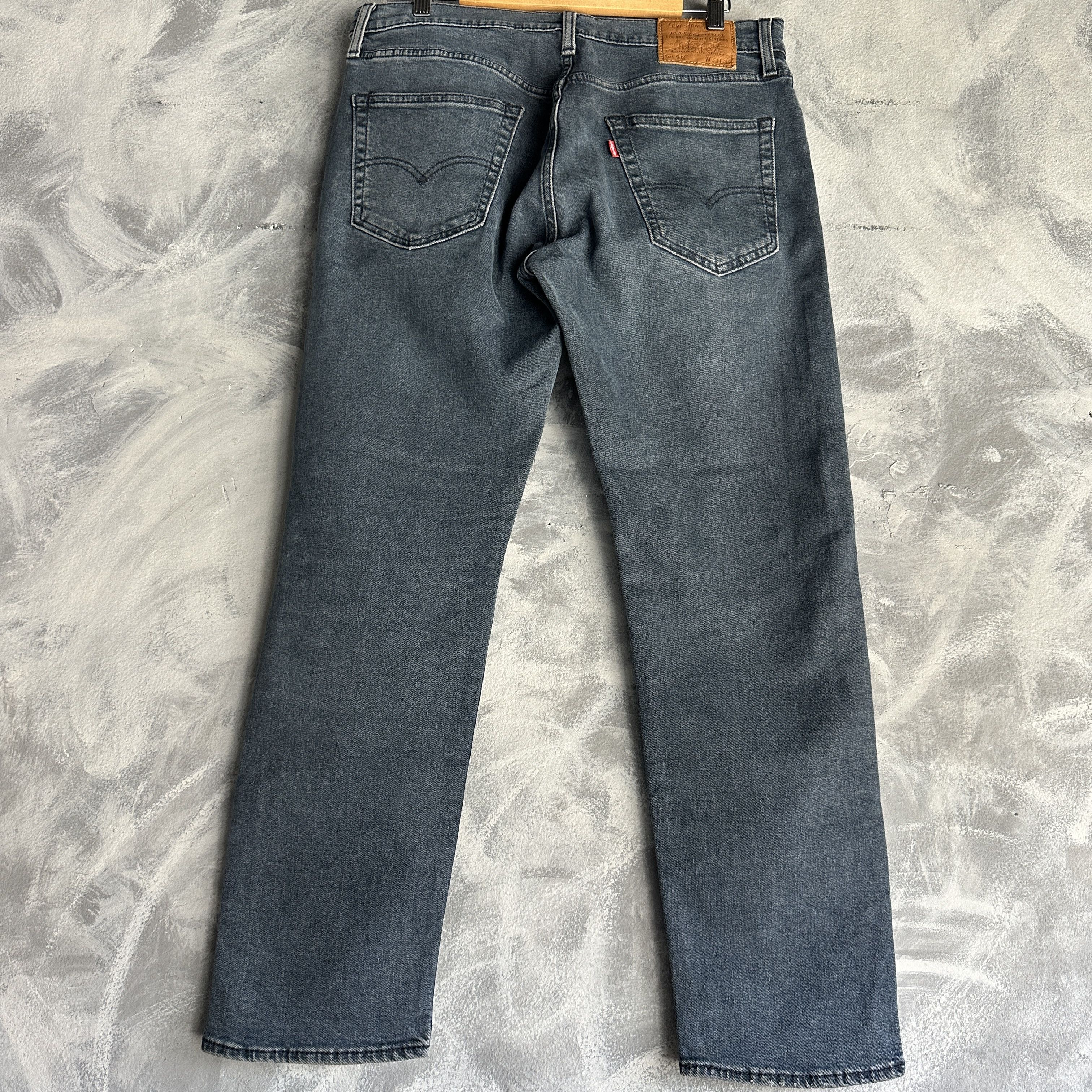 Levi's Levi's 502 Premium Jeans Taper Fit Stretch Denim Big E Size US 34 / EU 50 - 6 Thumbnail