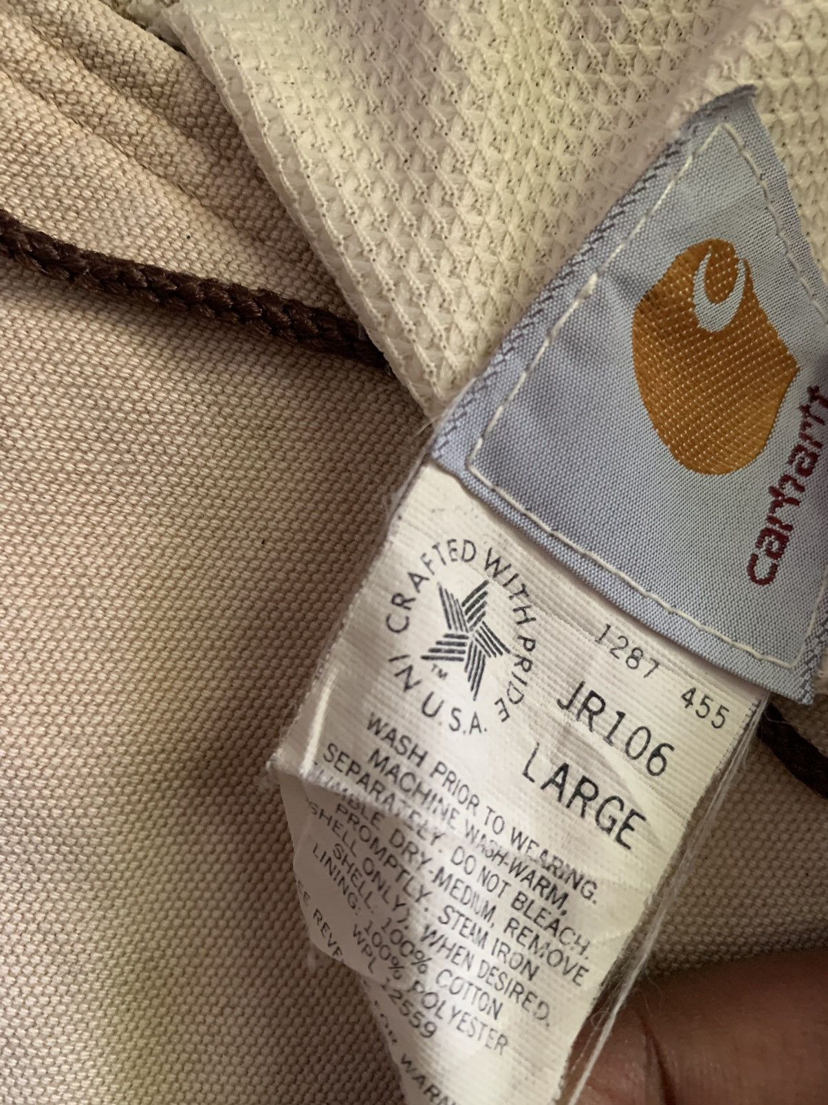 Carhartt 💥Vintage 80s Carhartt Sun Faded Canvas Jacket Size US L / EU 52-54 / 3 - 11 Thumbnail