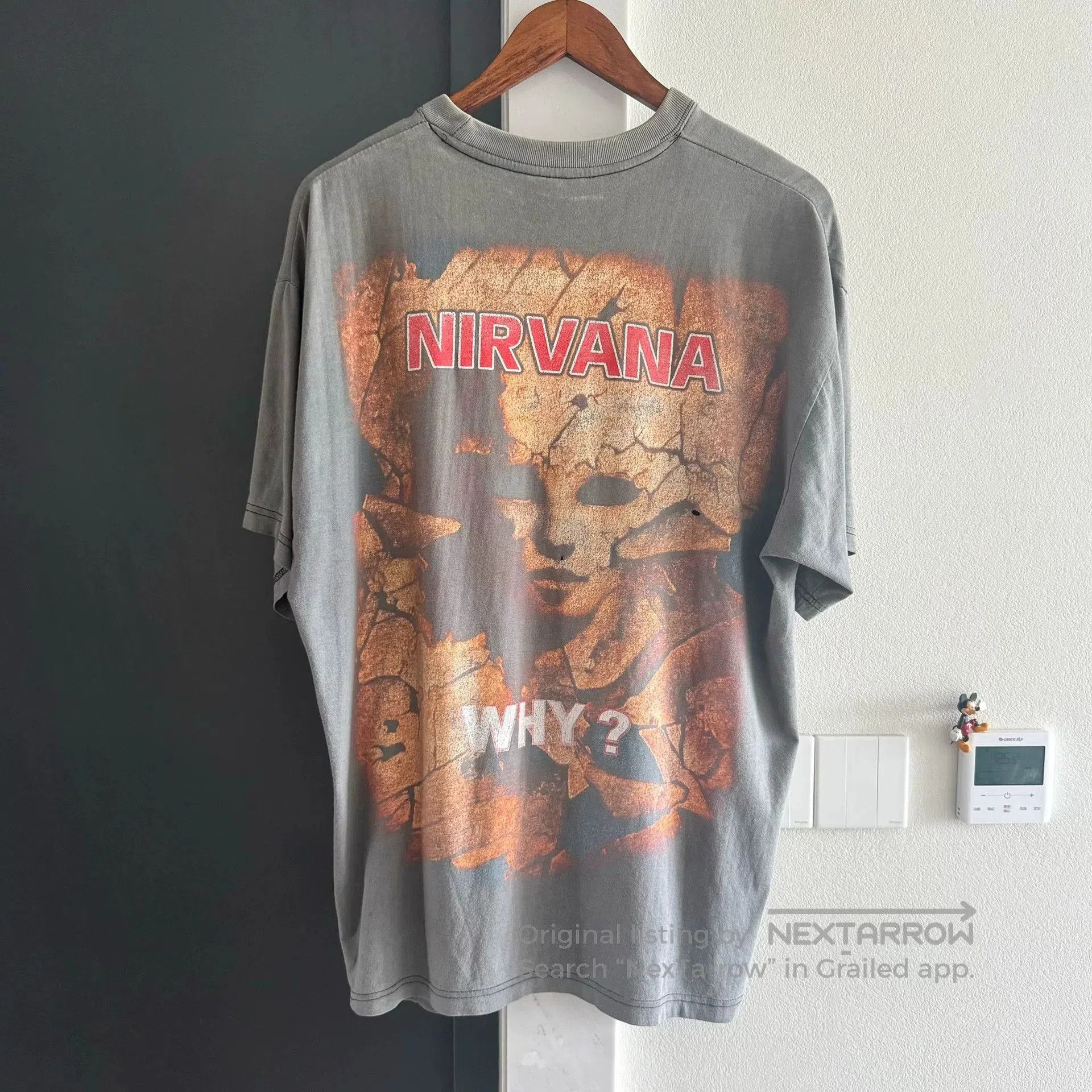 Vintage Vintage 90s Nirvana Bootleg Tee. Size US M / EU 48-50 / 2 - 2 Thumbnail
