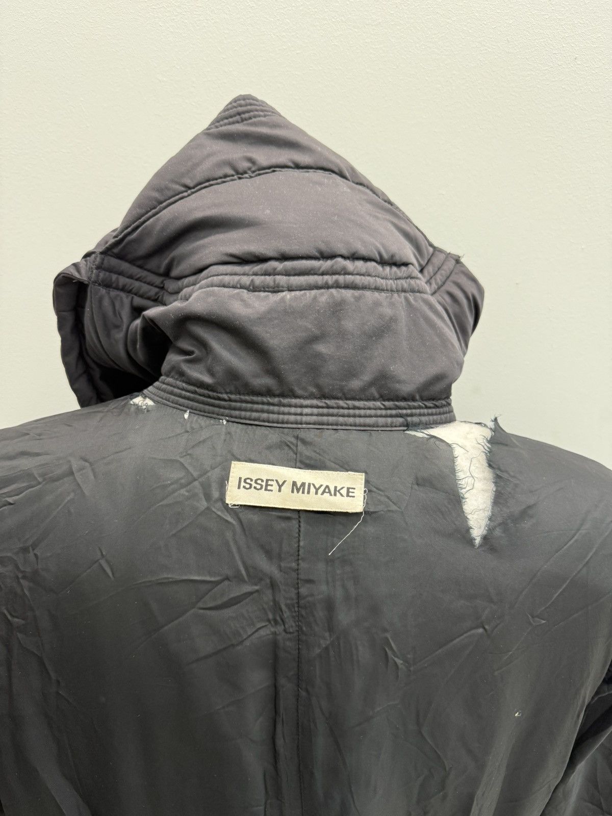 Issey Miyake Vintage Issey Miyake Long Coat Hooded Jacket Size US M / EU 48-50 / 2 - 15 Thumbnail