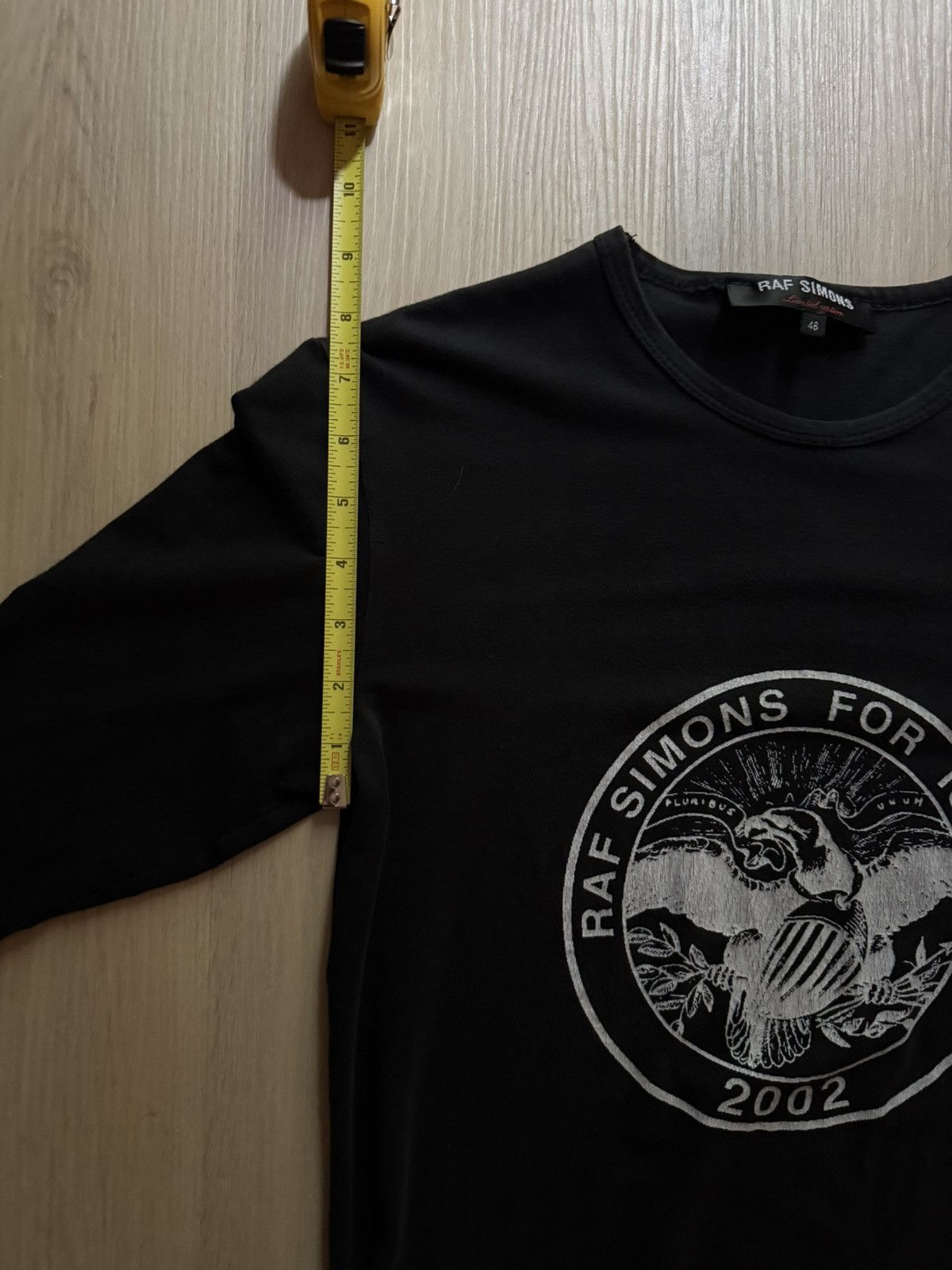 Raf Simons Raf simons Baseball tee (US Shipping Only) Size US S / EU 44-46 / 1 - 12 Thumbnail