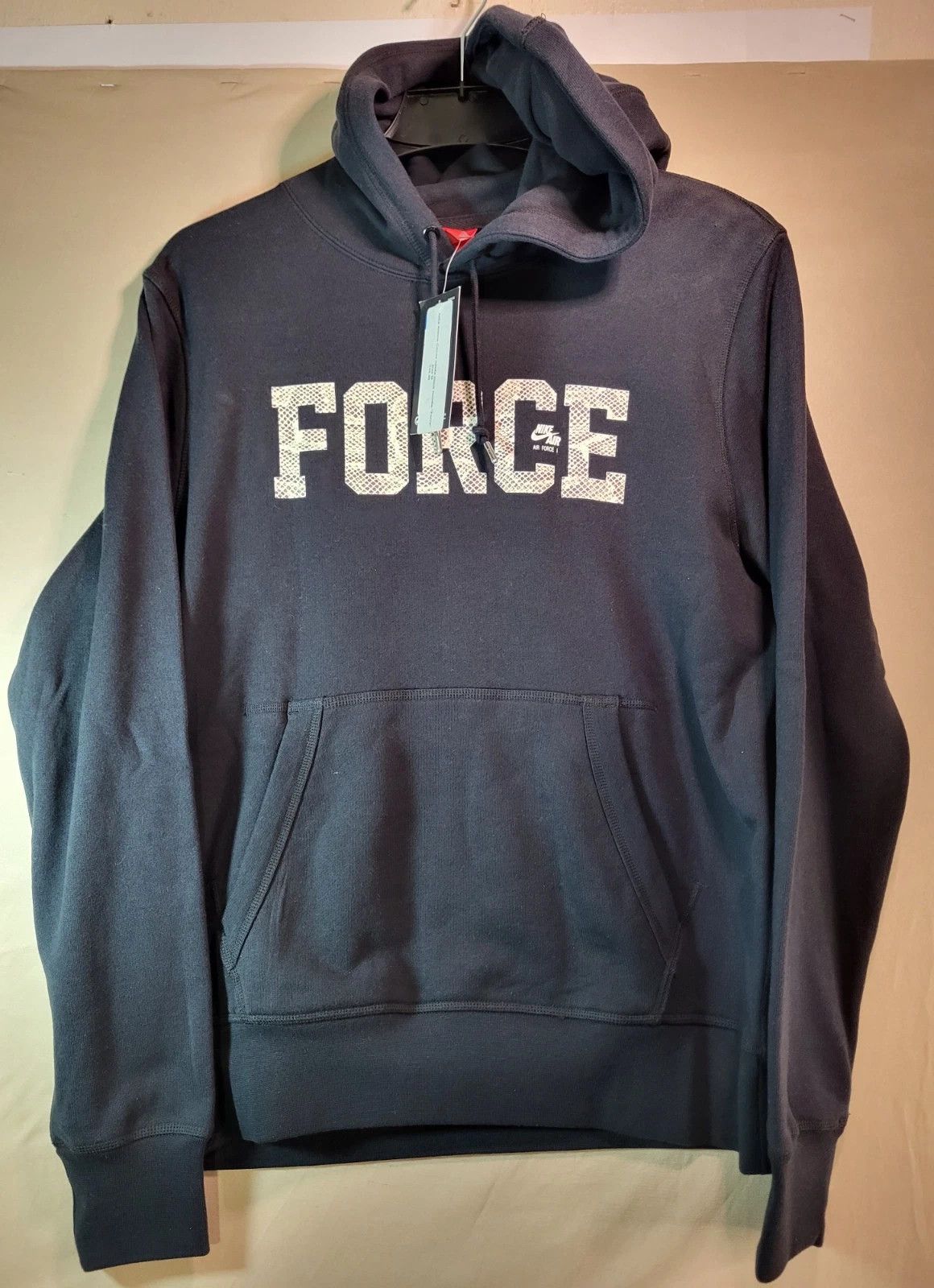Nike × atmos Nike Atmos Cocoa Black Snake "FORCE" Hoodie Air Force 1 Size US M / EU 48-50 / 2 - 1 Thumbnail