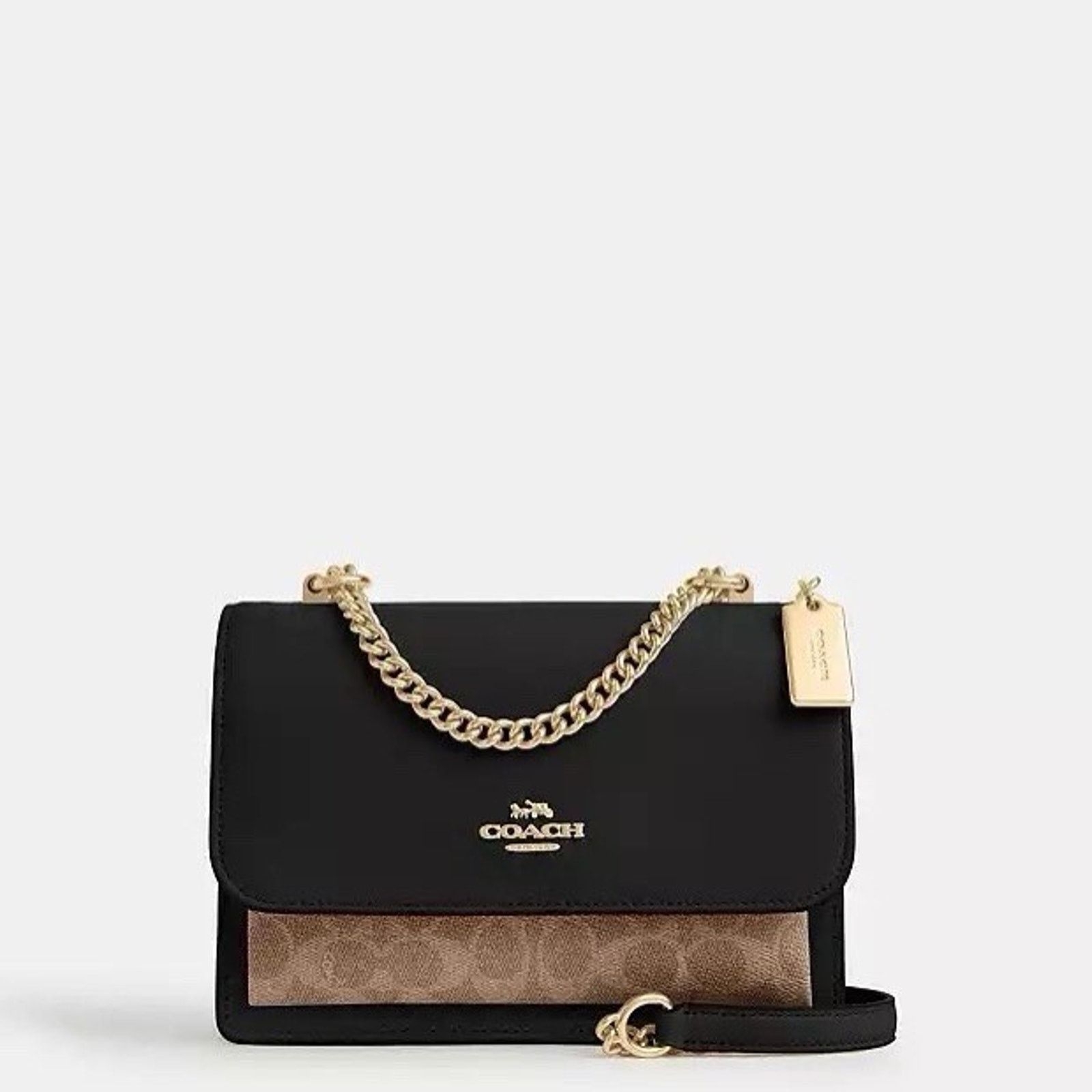 Coach NWT Coach Klare Crossbody Bag CV978 Gold/Tan/Black Multi Size ONE SIZE - 9 Thumbnail