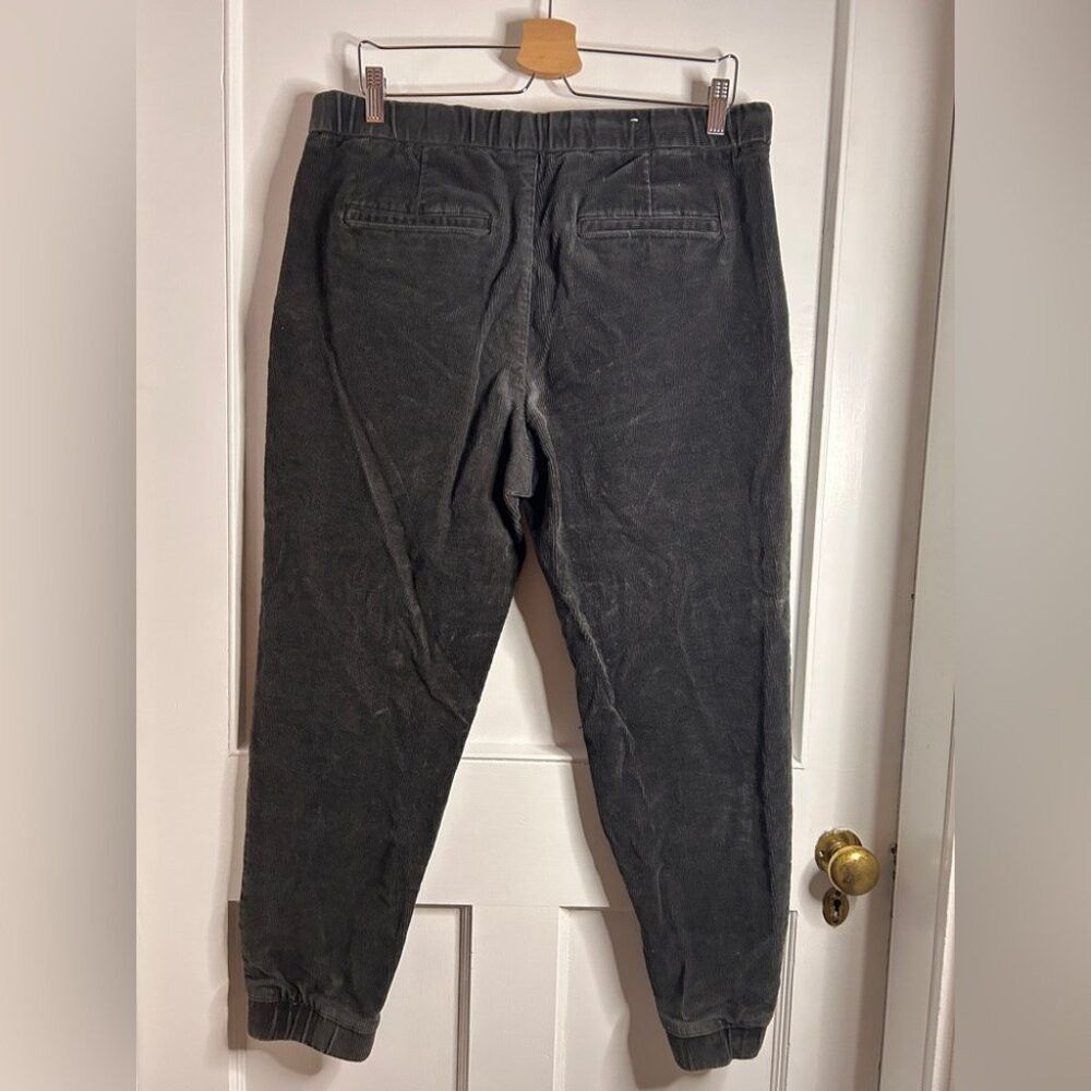 Zara Men’s Zara Grey Corduroy Pants with Elasticized Waist and A Size US 29 - 8 Thumbnail